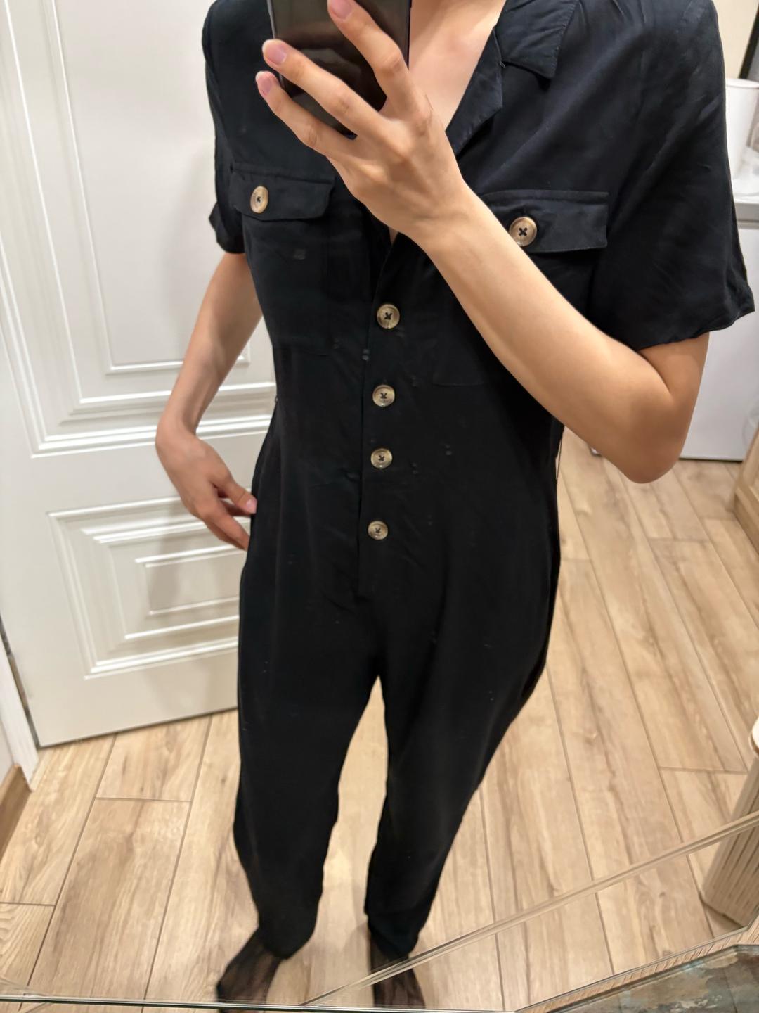 H&M Черный комбинезон от H&M на S-Mрр — фото 2