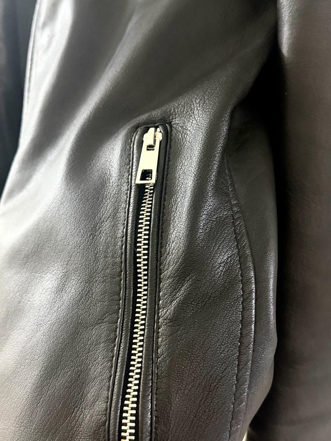 Zara Мужская куртка ZARA натуральная кожа — фото 2