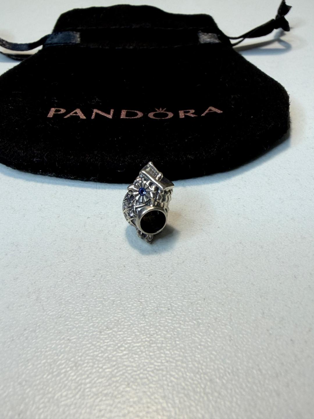Pandora Оригинальный шарм Pandora «Мудрая сова / Выпускник» (серебро 925) — фото 2