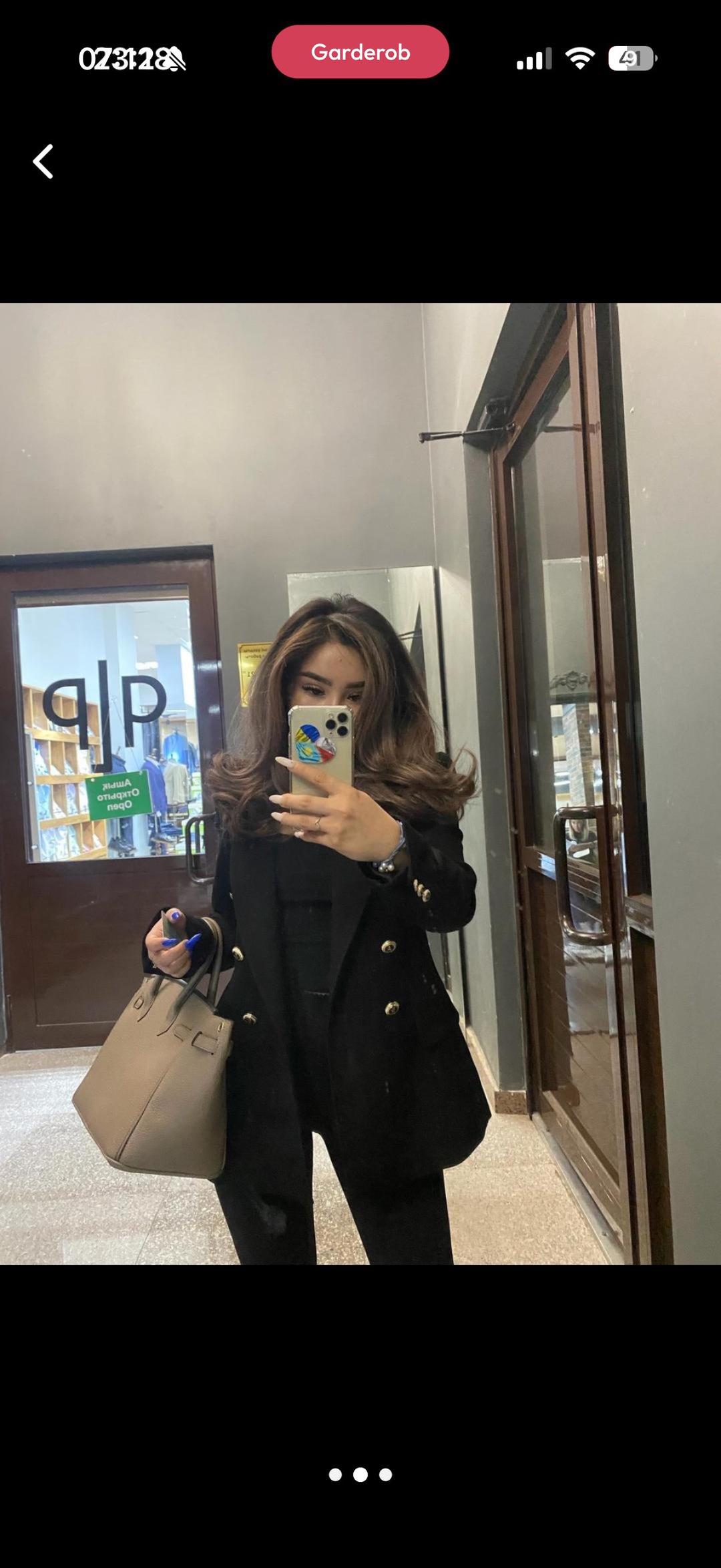 Zara Двубортный пиджак ZARA оригинал размер S приталенная модель — фото 2