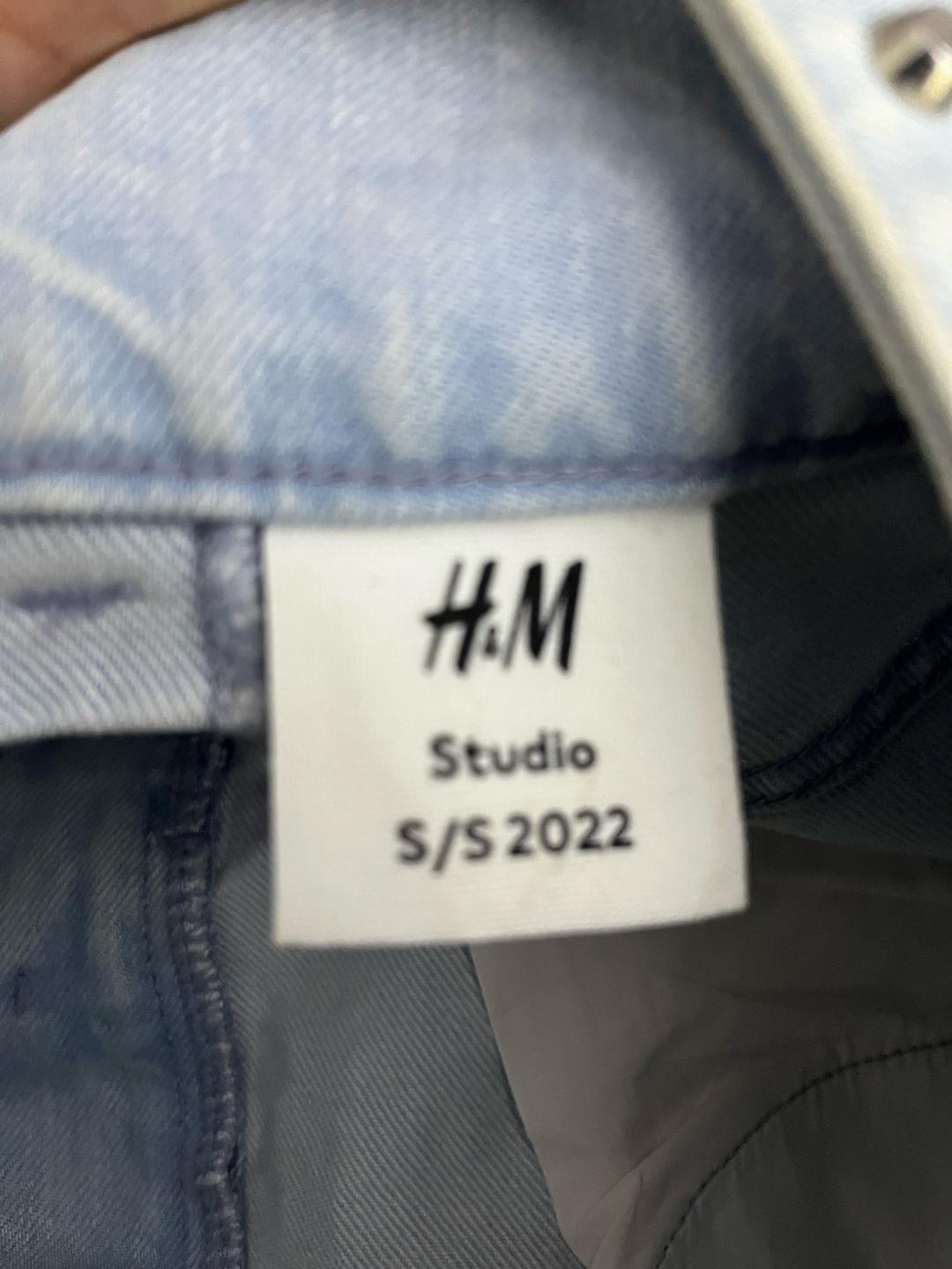H&M Джинсовая мини-юбка H&M Studio S/S 2022 (Лимитированная коллекция) — фото 2