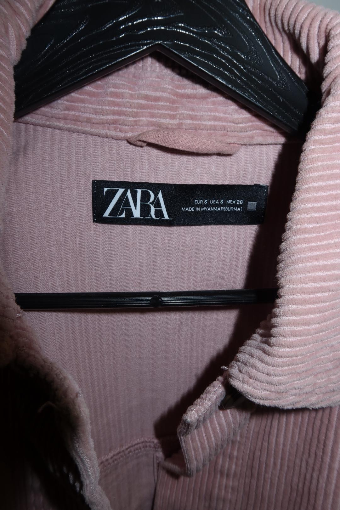 Zara Вельветовая куртка-рубашка Zara — фото 2