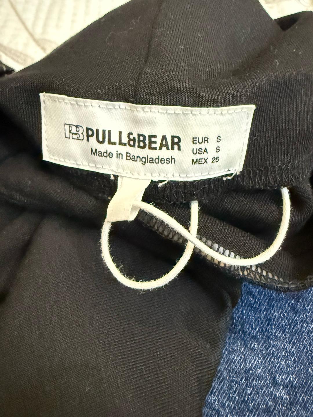 Pull & Bear Длинное черное платье Pull&Bear — фото 2