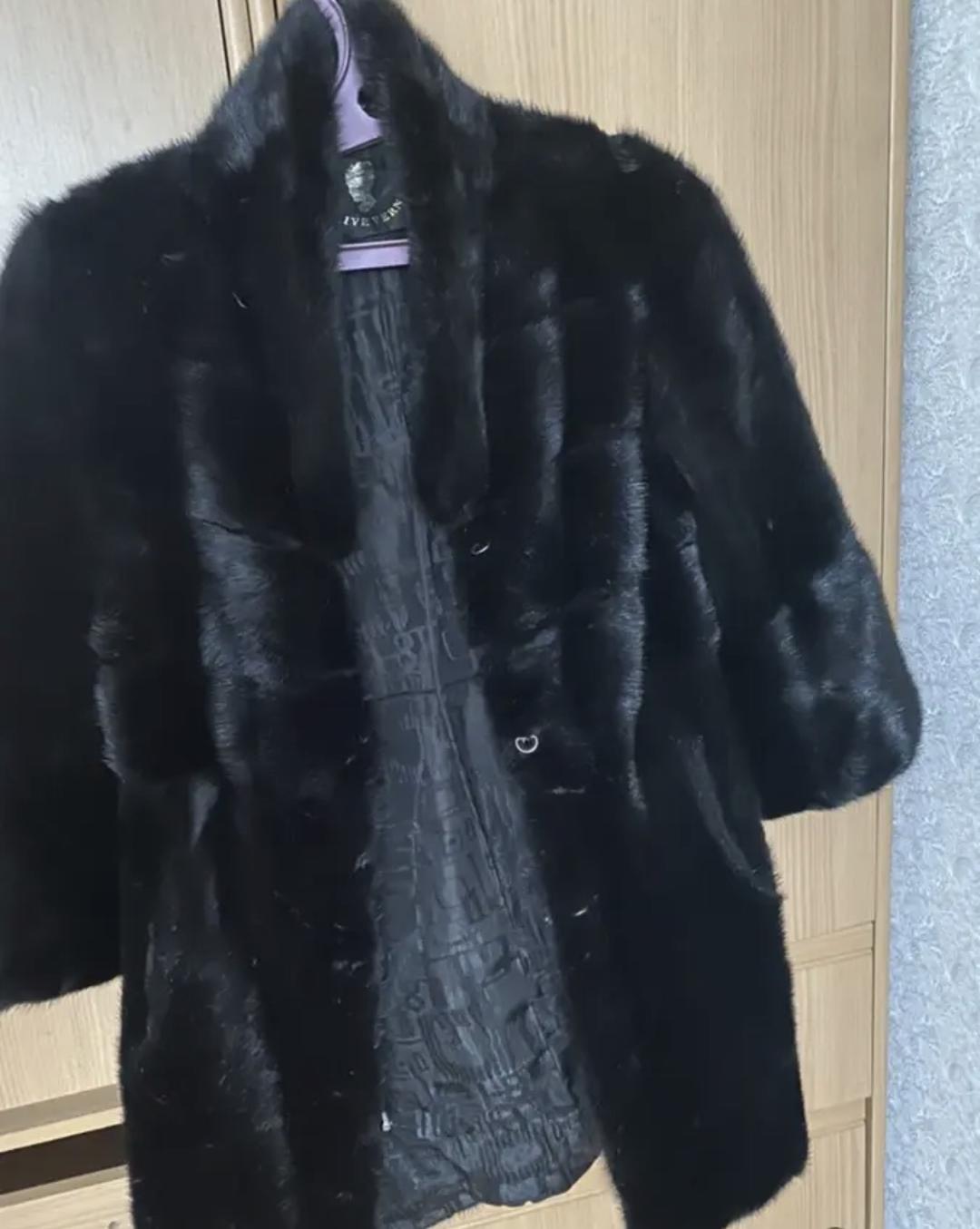 Нет бренда норковая шуба — фото 2
