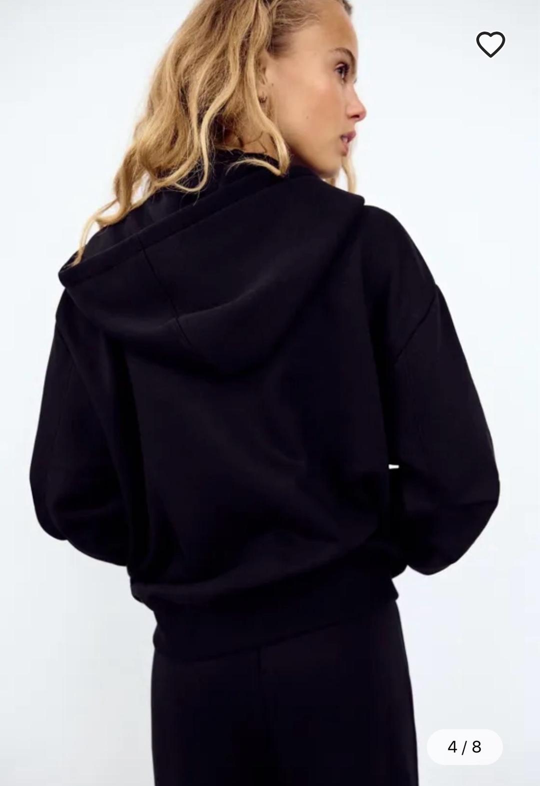 Zara Толстовка оверсайз с молнией — фото 2