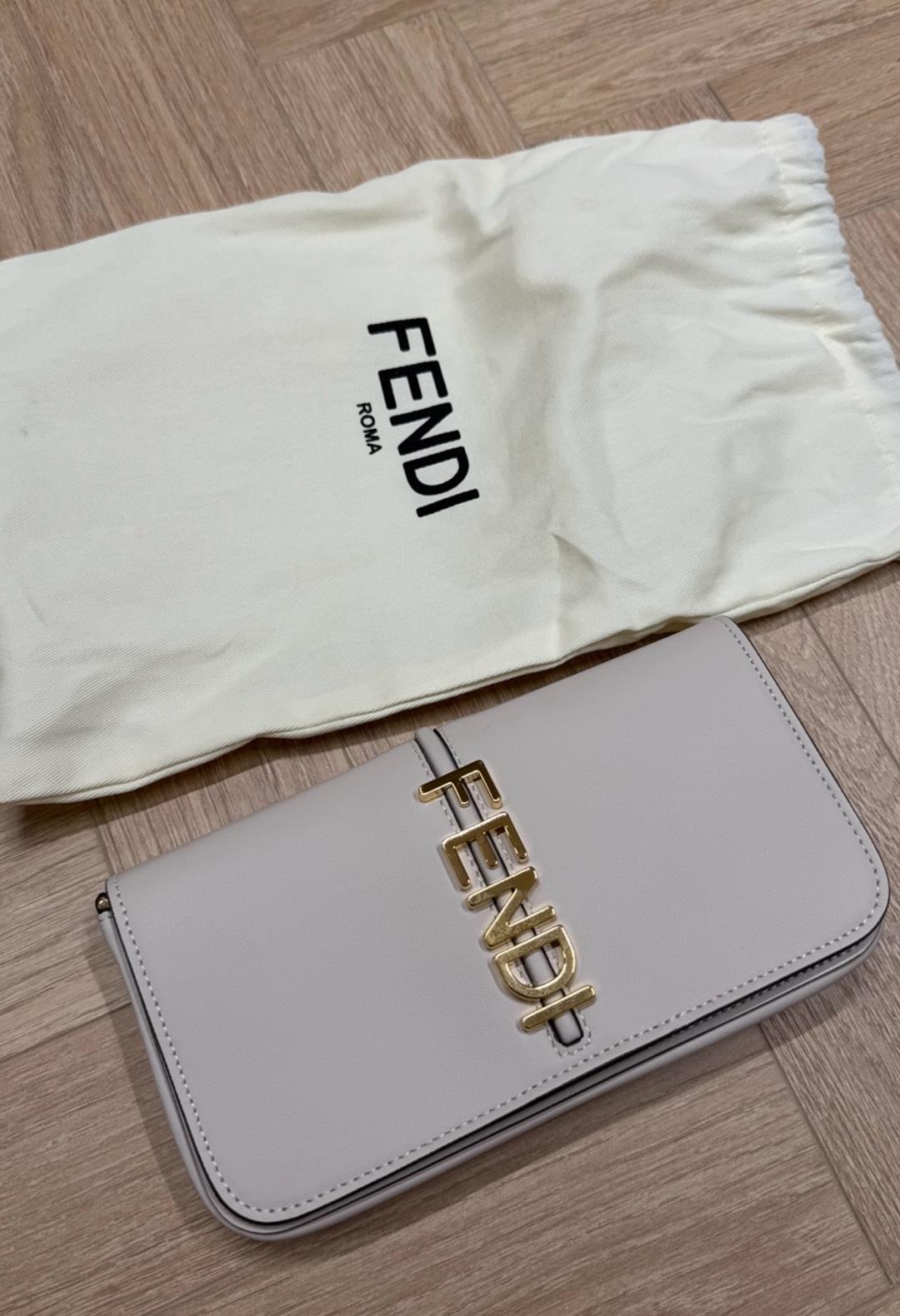 Fendi Fendi сумка-клатч с кошельком на цепочке — фото 2
