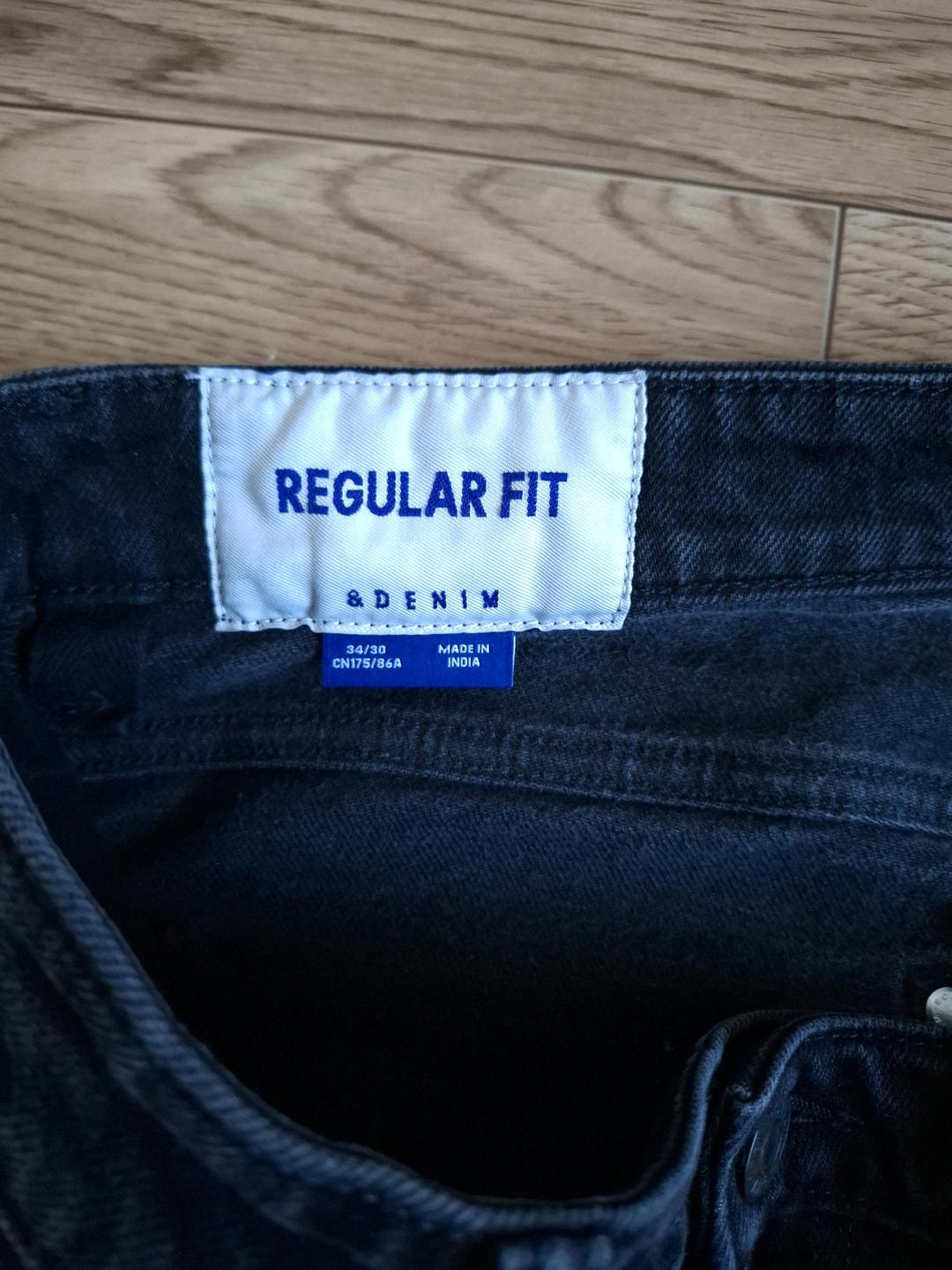 H&M Мужские Джинсы H&M Straight Regular Jeans — фото 2
