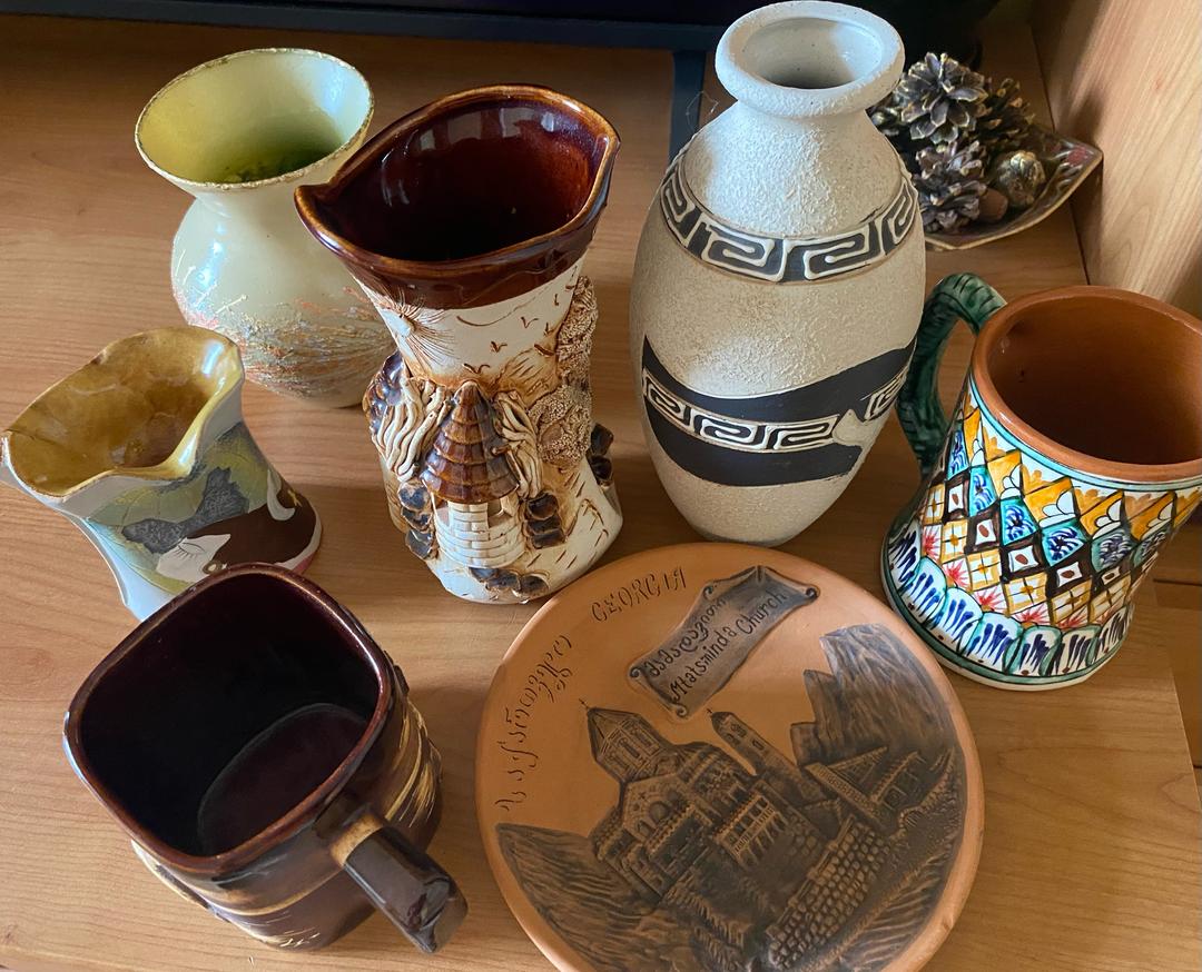 Handmade (ручная работа) Декор.Тарелочка керам. — фото 2