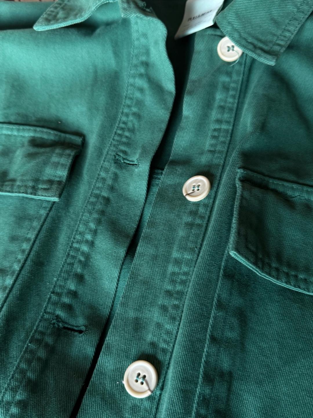 Pull & Bear Зеленая джинсовка Pull&Bear — фото 2