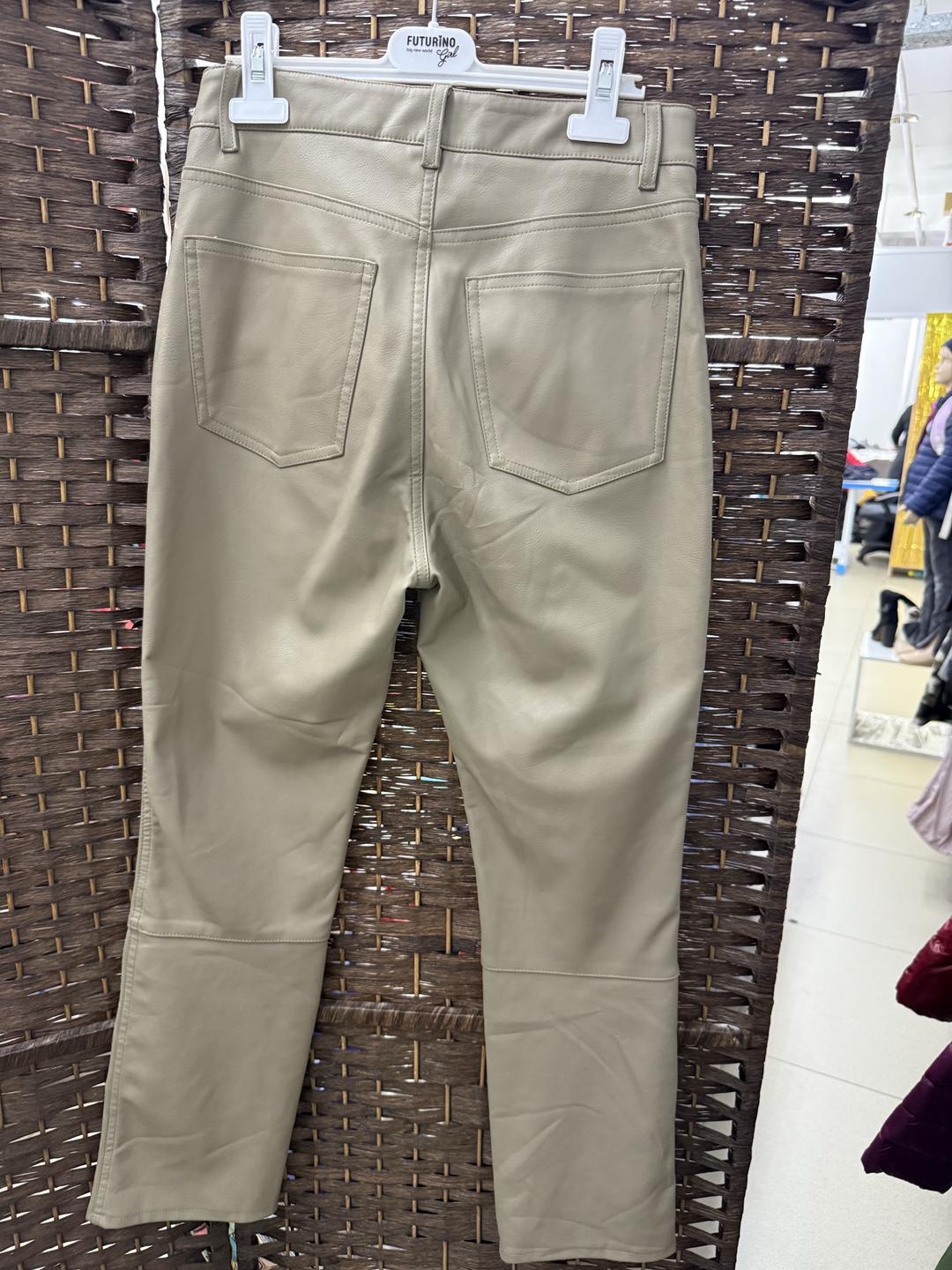 H&M Кожаные брюки — фото 2
