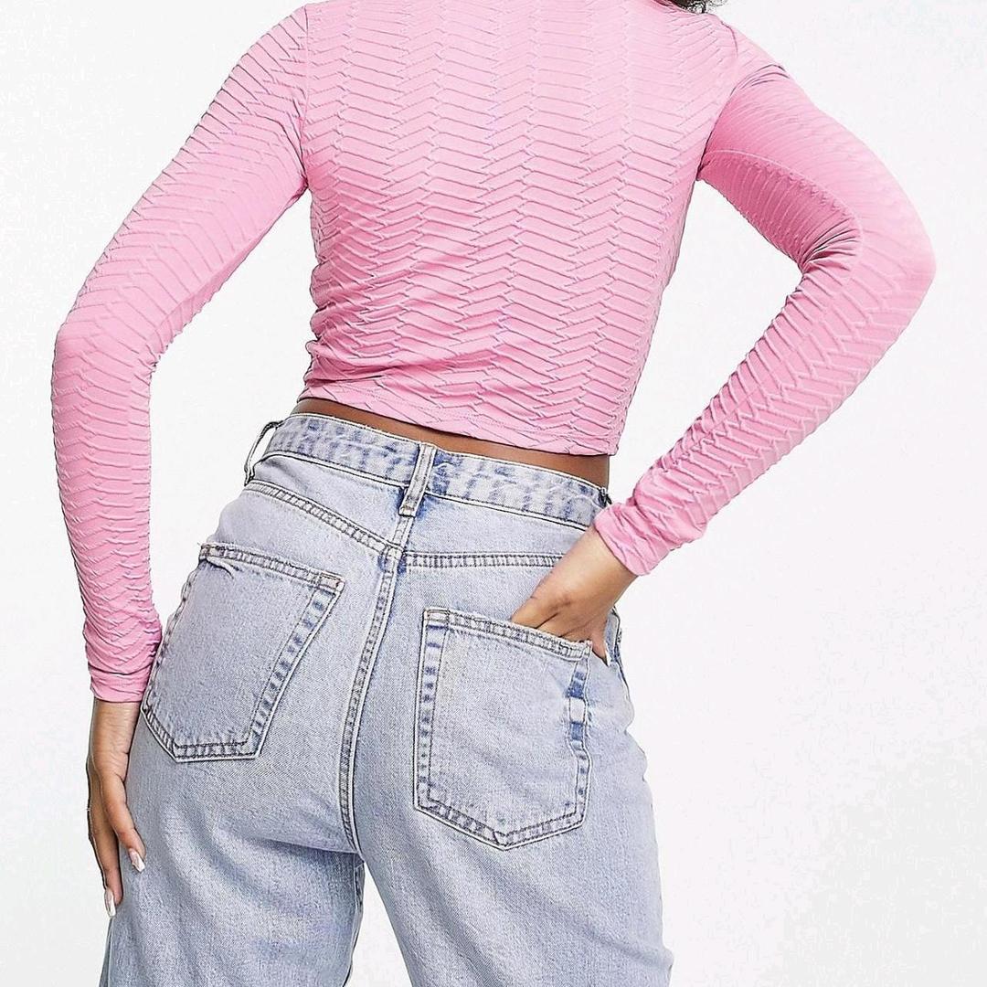 Bershka розовый топ bershka — фото 2