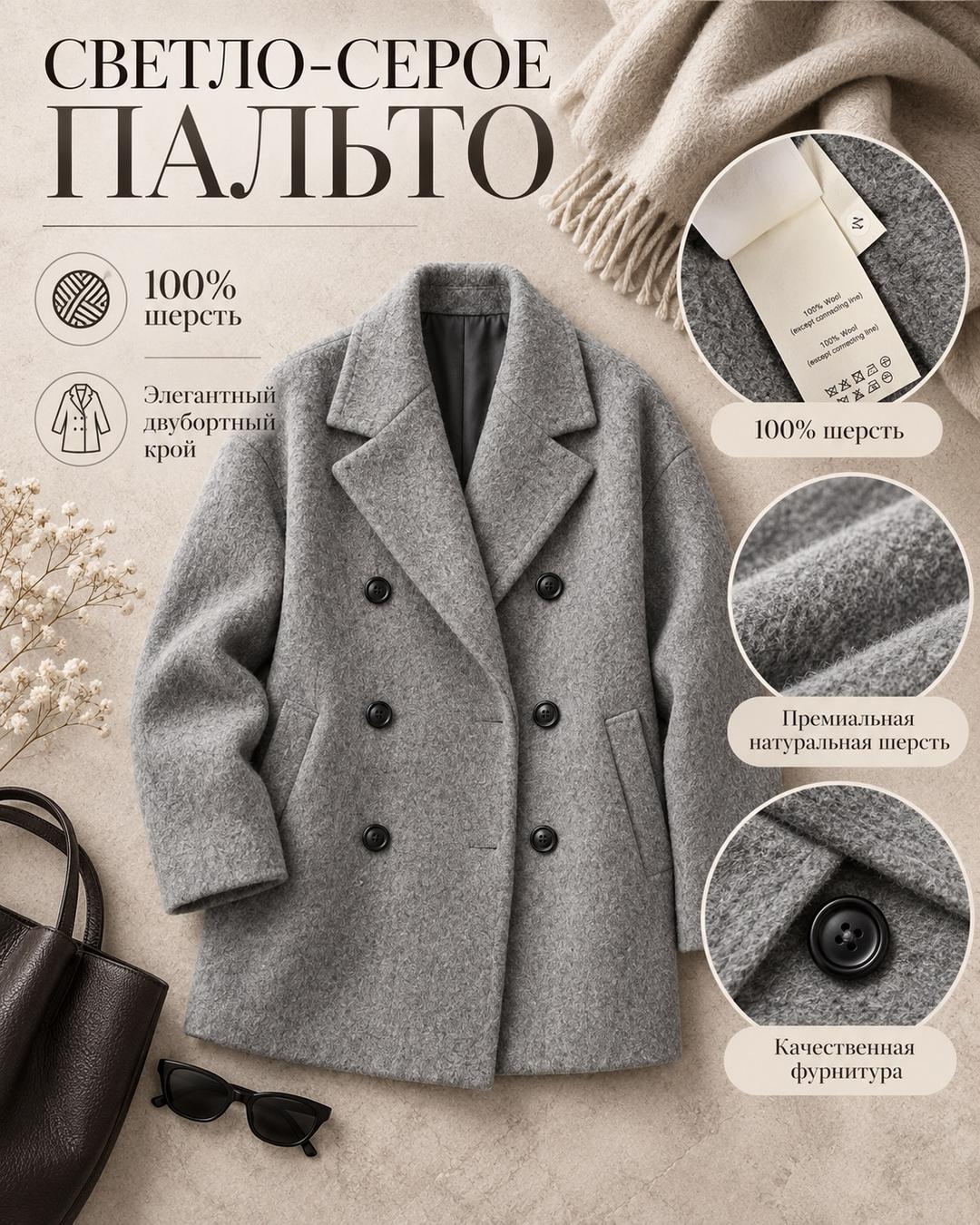 Max Mara Шерстяное пальто — фото 2