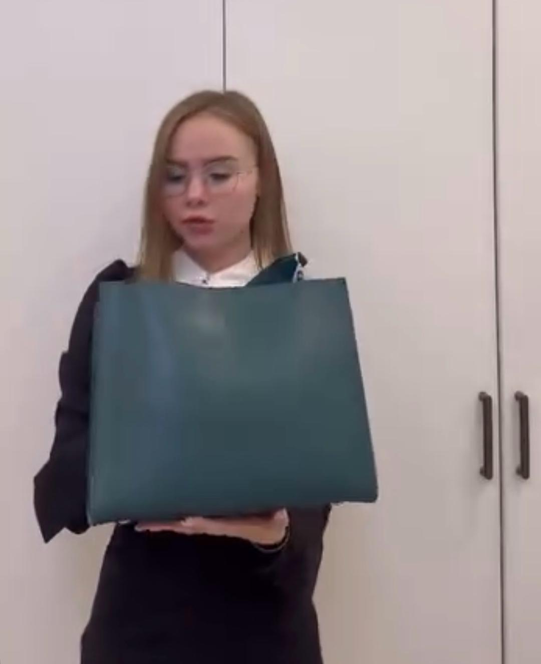 Polina Eiterou Сумка из гладкой кожи — фото 2