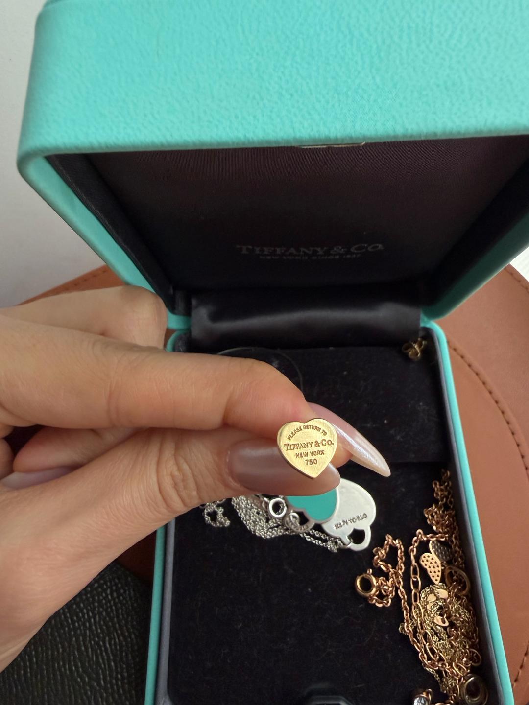 Tiffany & Co. Серьга Tiffany & Co. сердце — фото 2