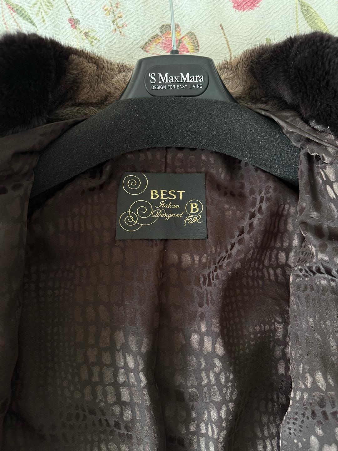 MARELLA Норковая шуба Best Furs — фото 2