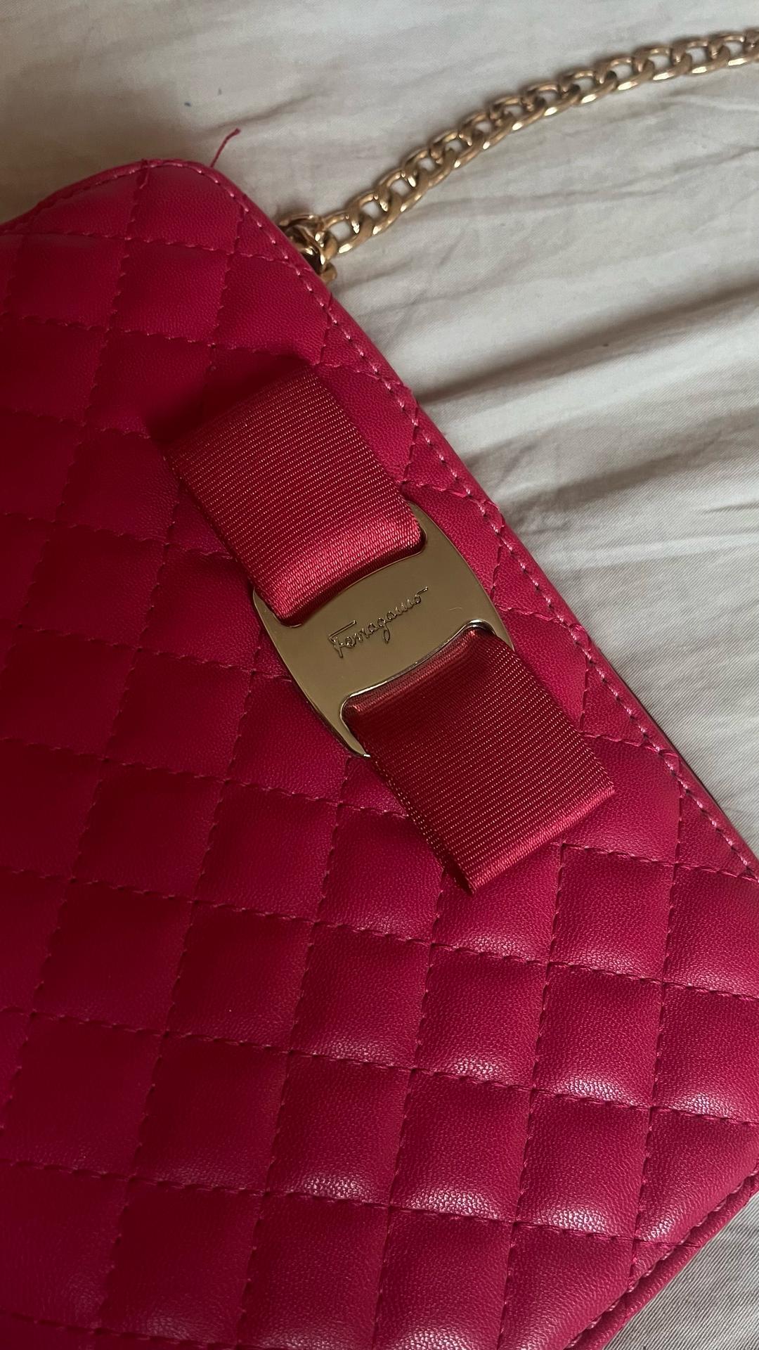 Salvatore Ferragamo сумка Ferragamo розового цвета — фото 2