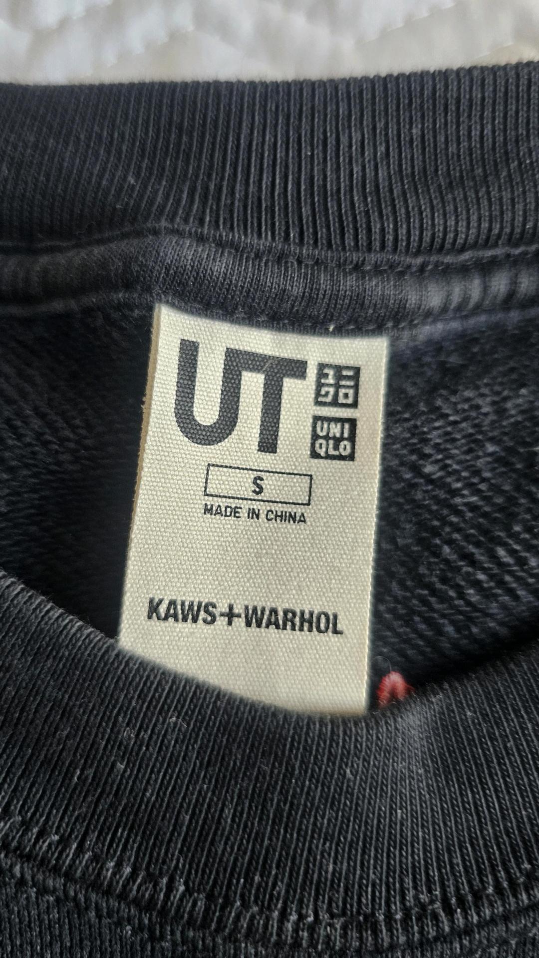 Uniqlo x KAWS Свитшот из коллекции Uniqlo+ Andy Warhol. — фото 2