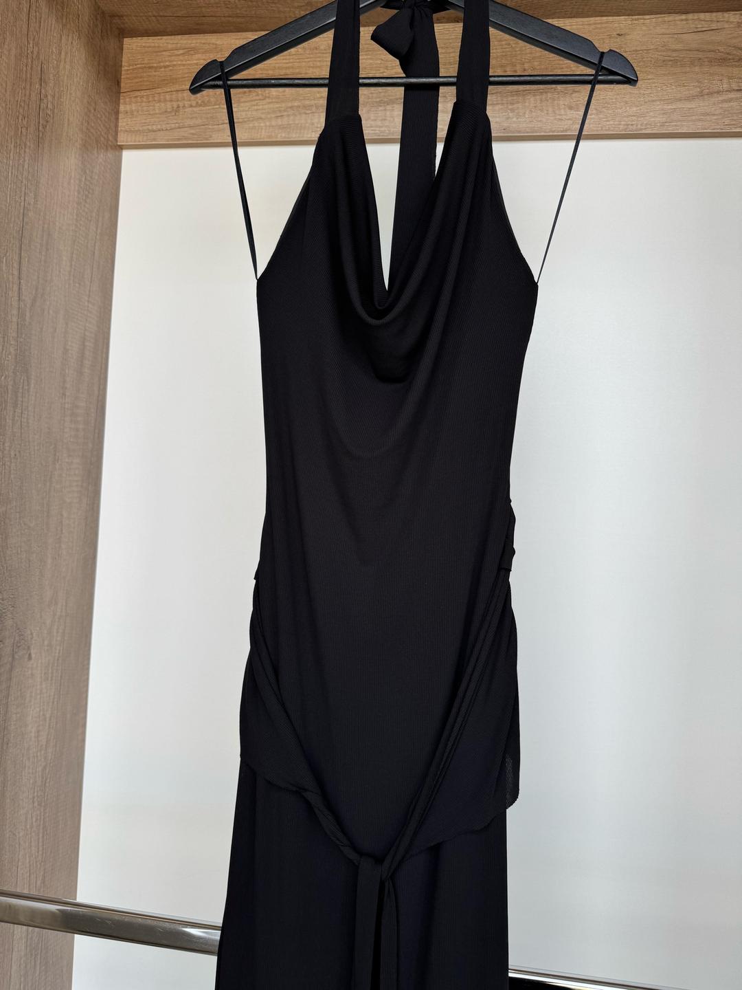 Zara Черное платье Зара — фото 2