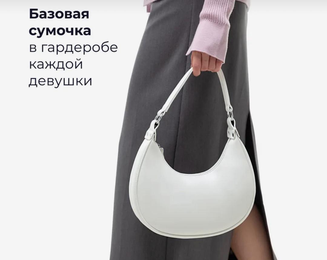 D'ORCE Сумка хобо D'ORCE, премиум экокожа — фото 2