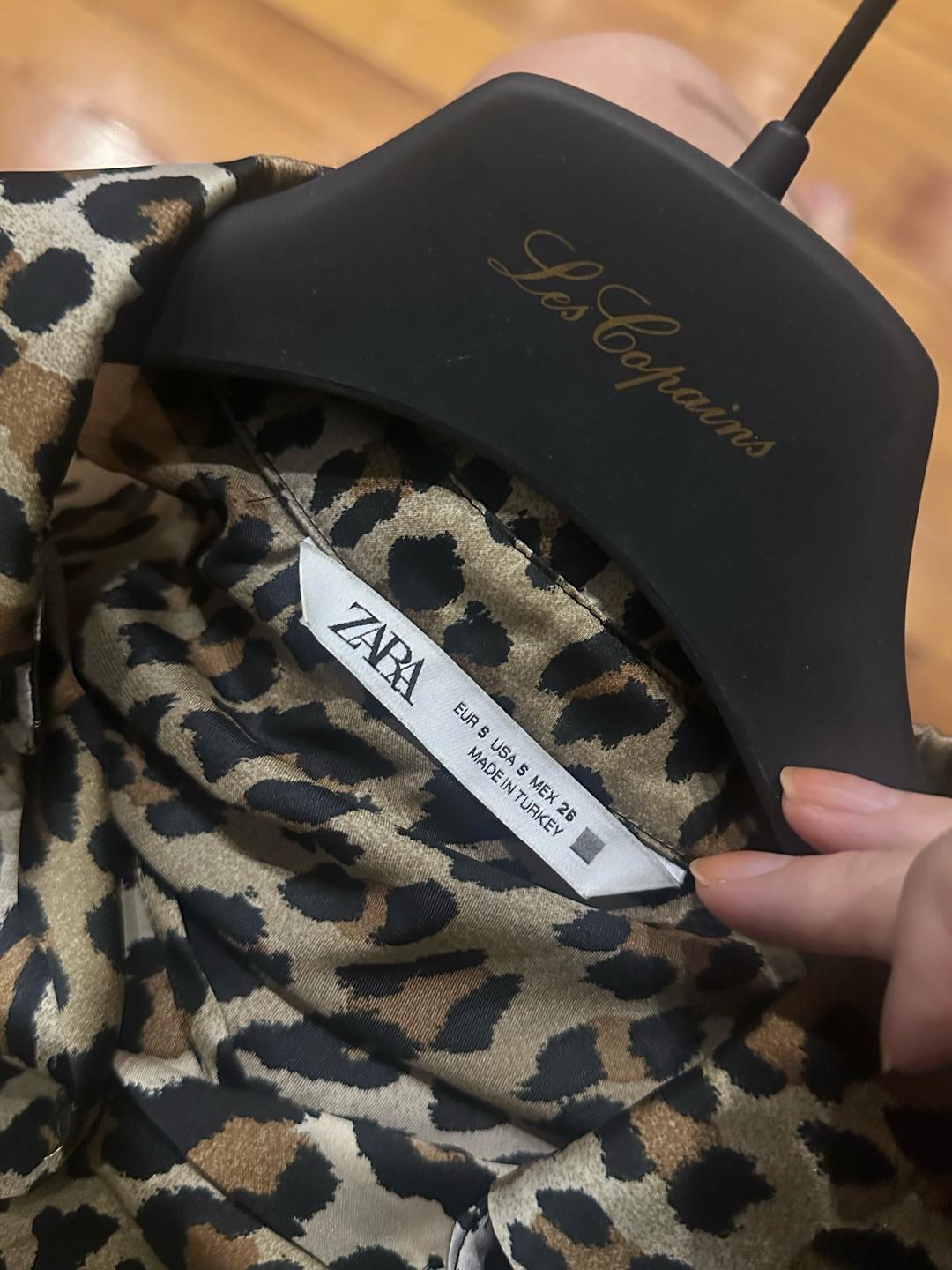 Zara Рубашка ZARA леопардовая — фото 2