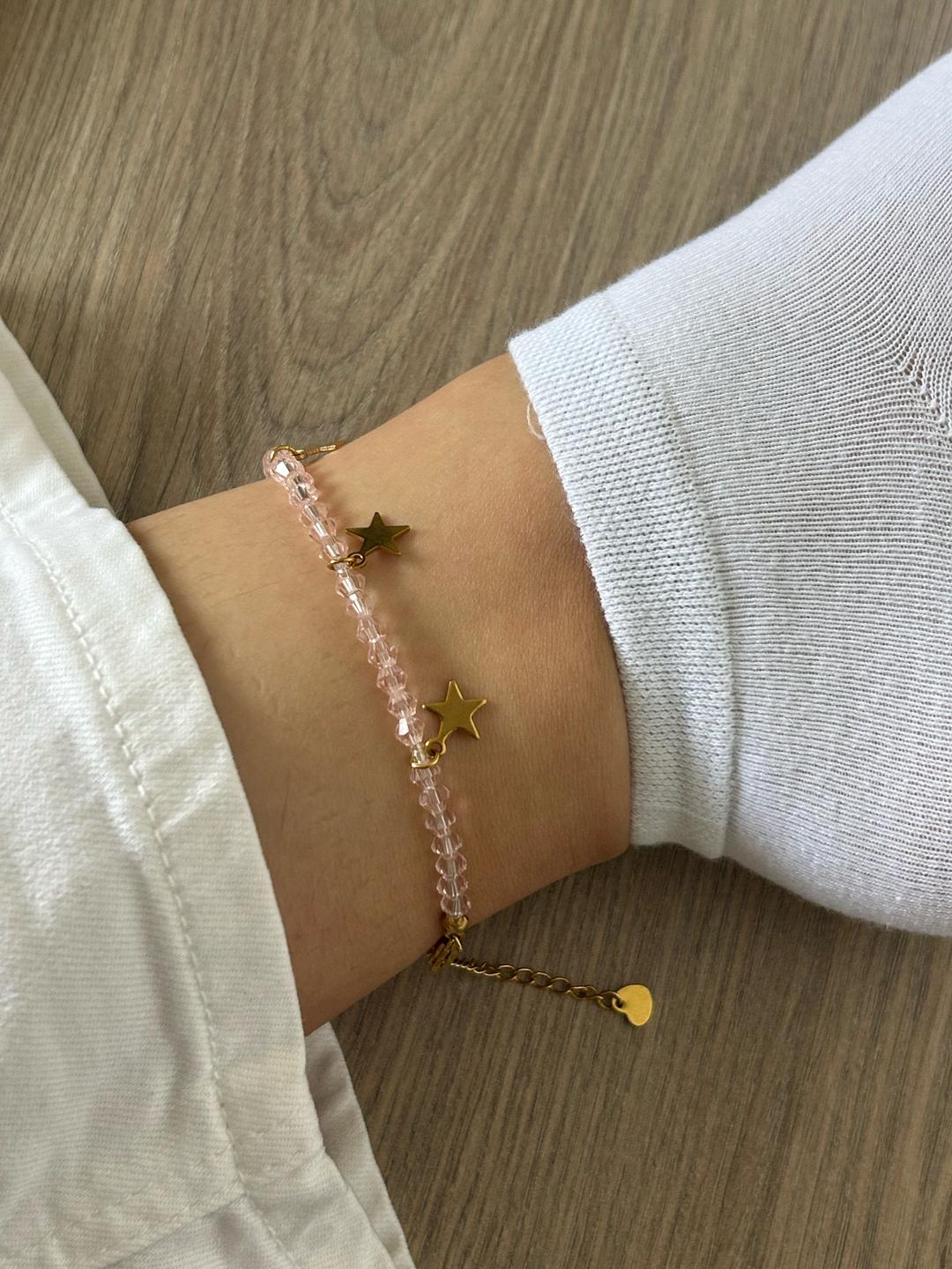 Handmade (ручная работа) Анклет “Мерцание” на ногу, ручная работа🌷✨ — фото 2