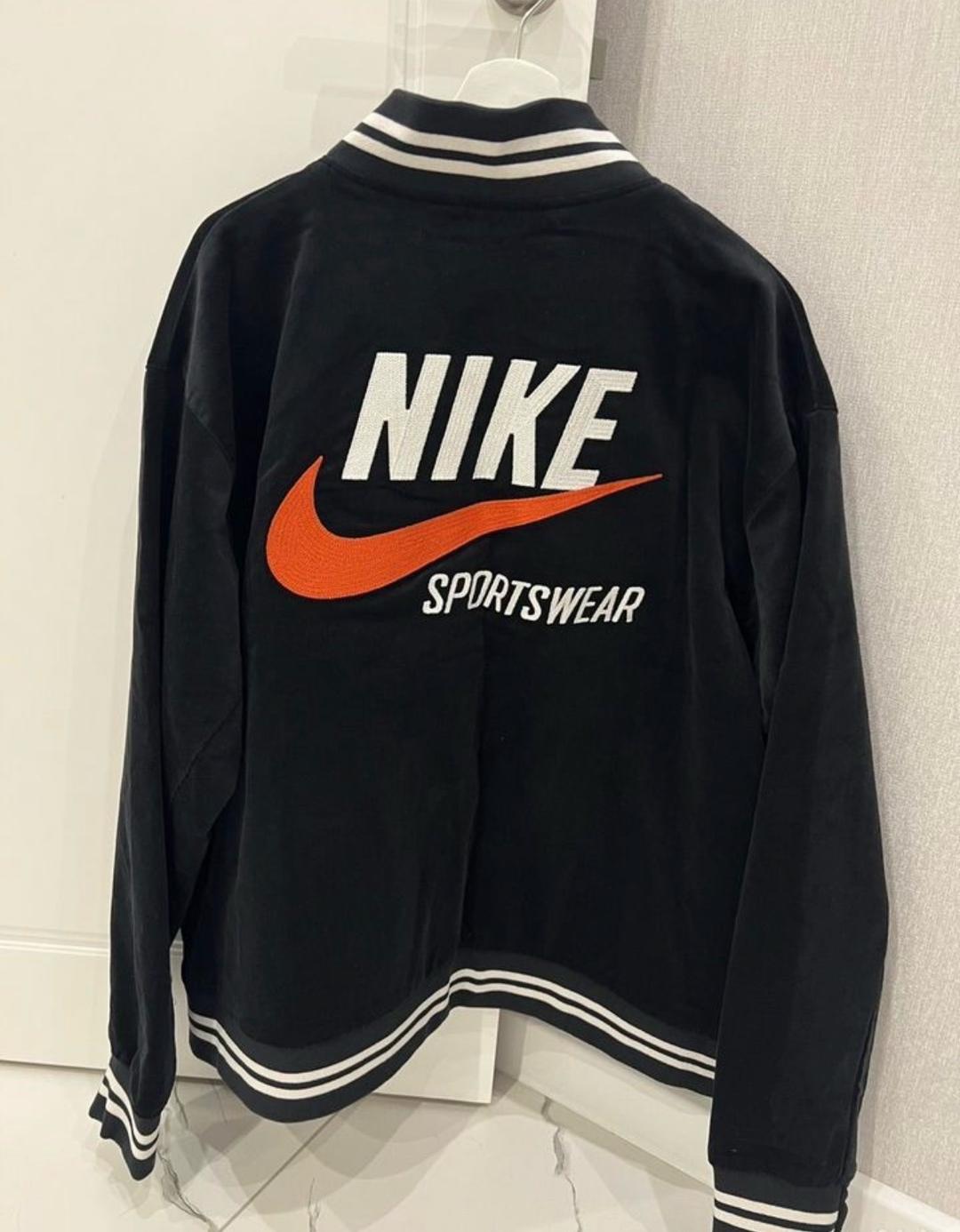Nike Куртка бомбер Nike вельветовая — фото 2
