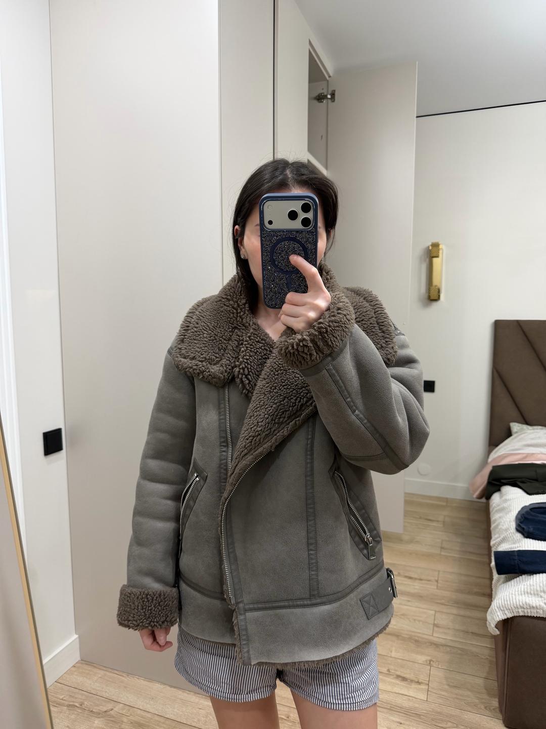 Zara Дубленка Zara — фото 2