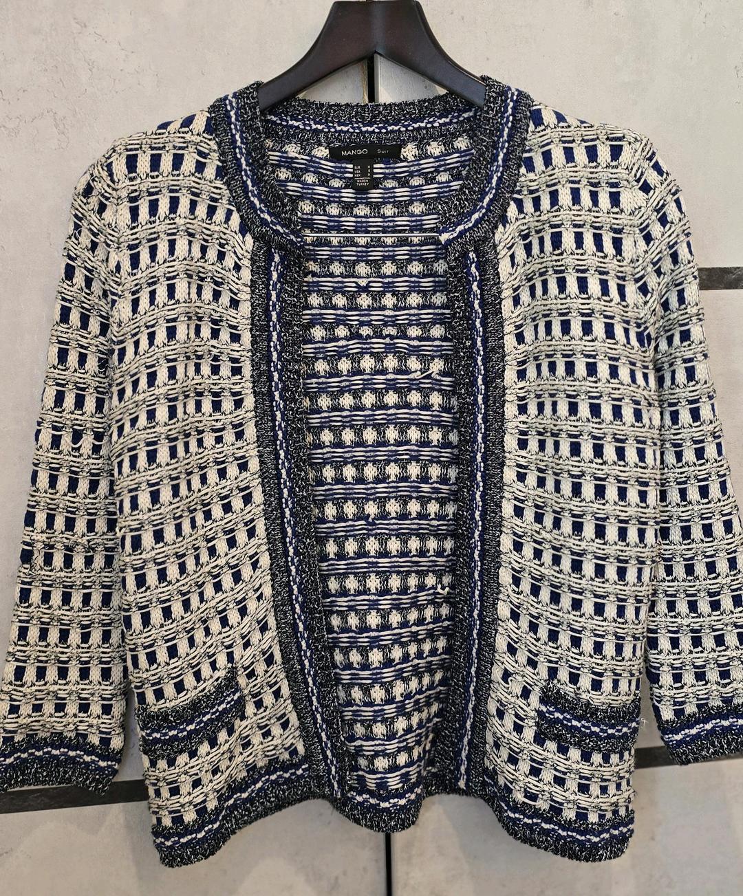 Mango Жакет в стиле Chanel бренда Mango из премиальной линейки Suit — фото 2