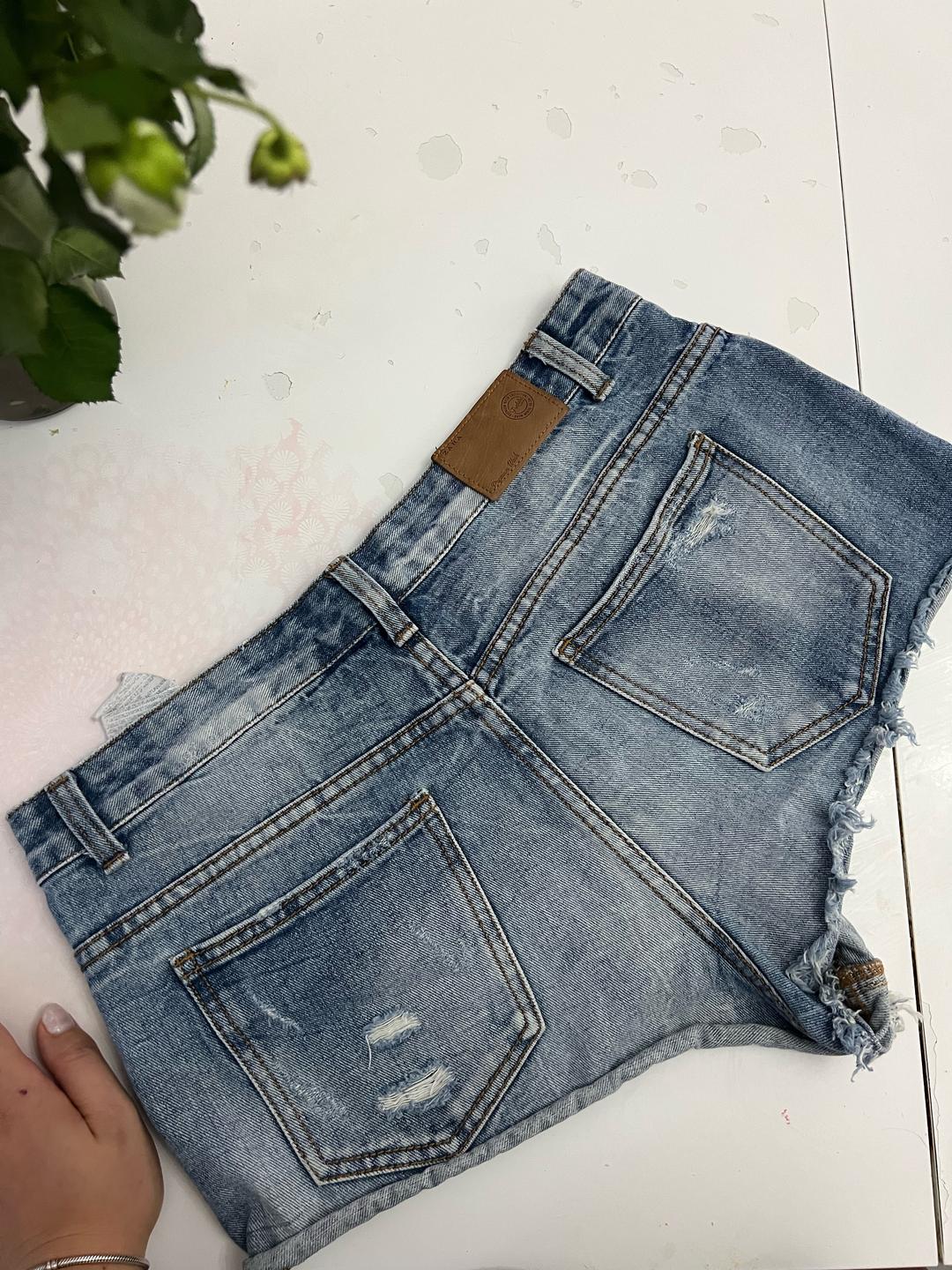 Zara Джинсовые шорты Zara s — фото 2