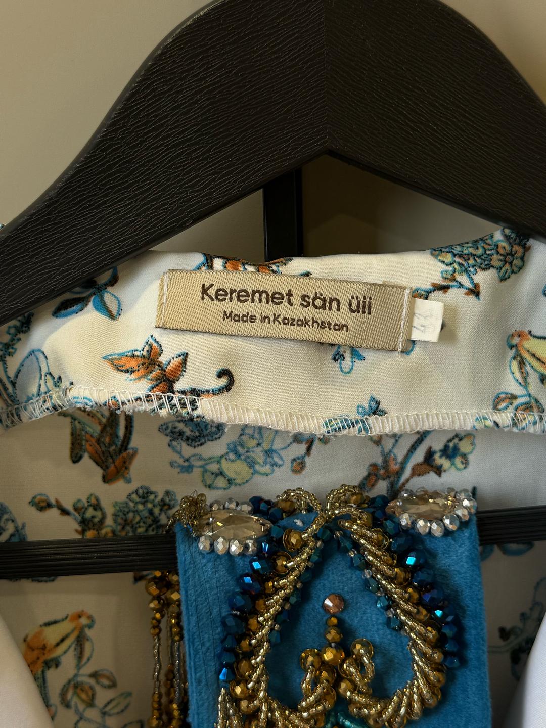 Made in Kazakhstan Синяя платье — фото 2
