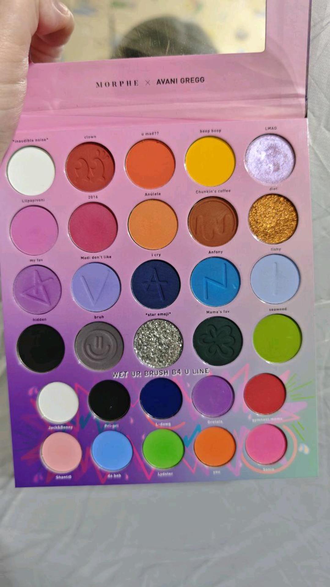 Morphe X Avani Gregg For The Bebs Artist Morphe X Avani Gregg For The Bebs Artistry Palette — фото 2