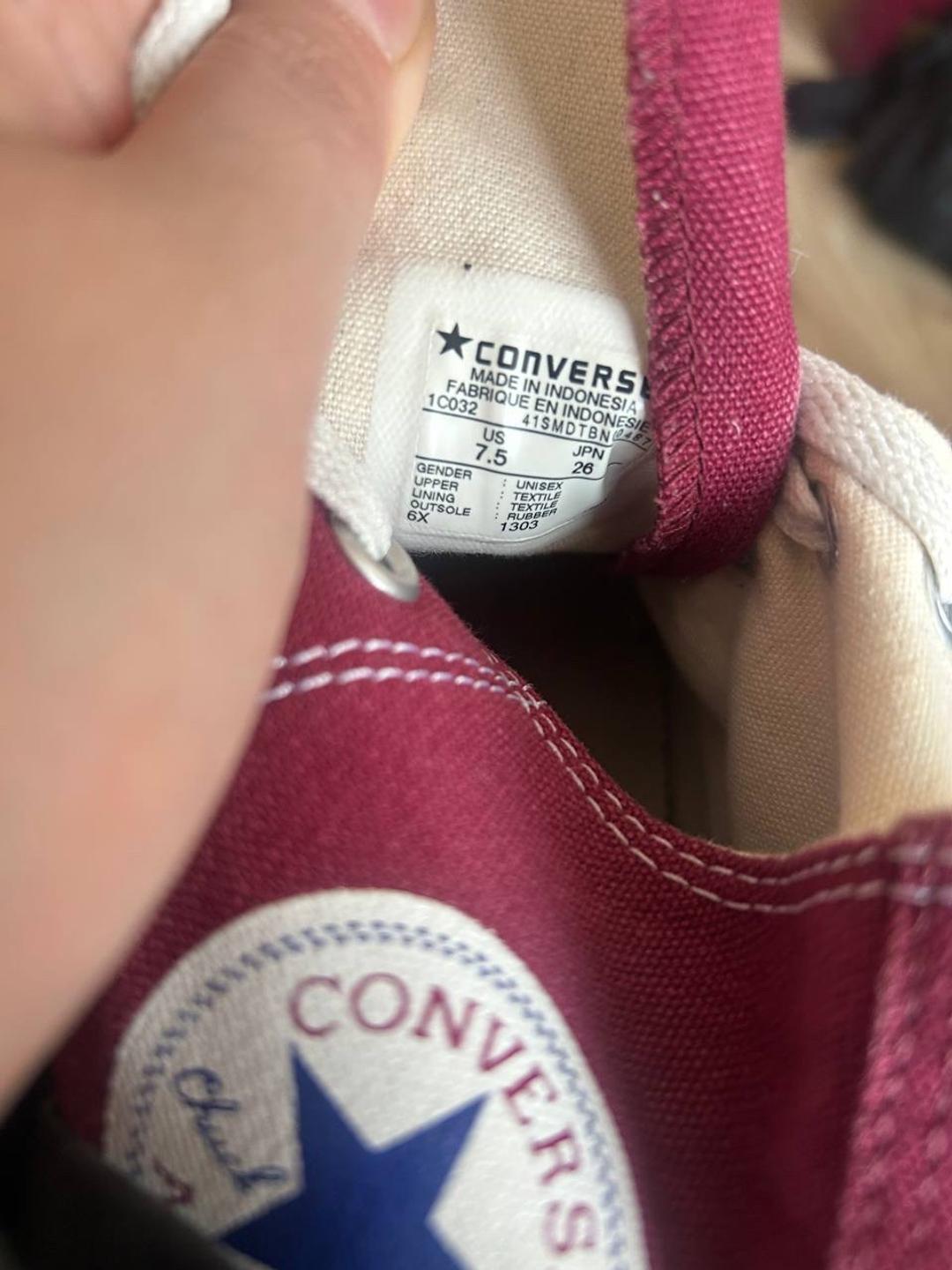 Converse Converse бордовые — фото 2