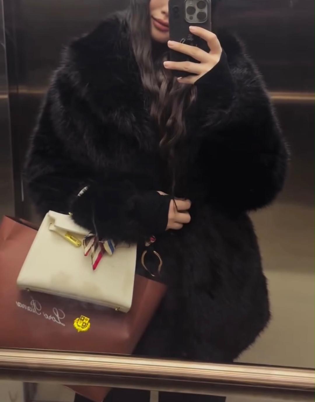 Zara эко-шуба ZARA — фото 2