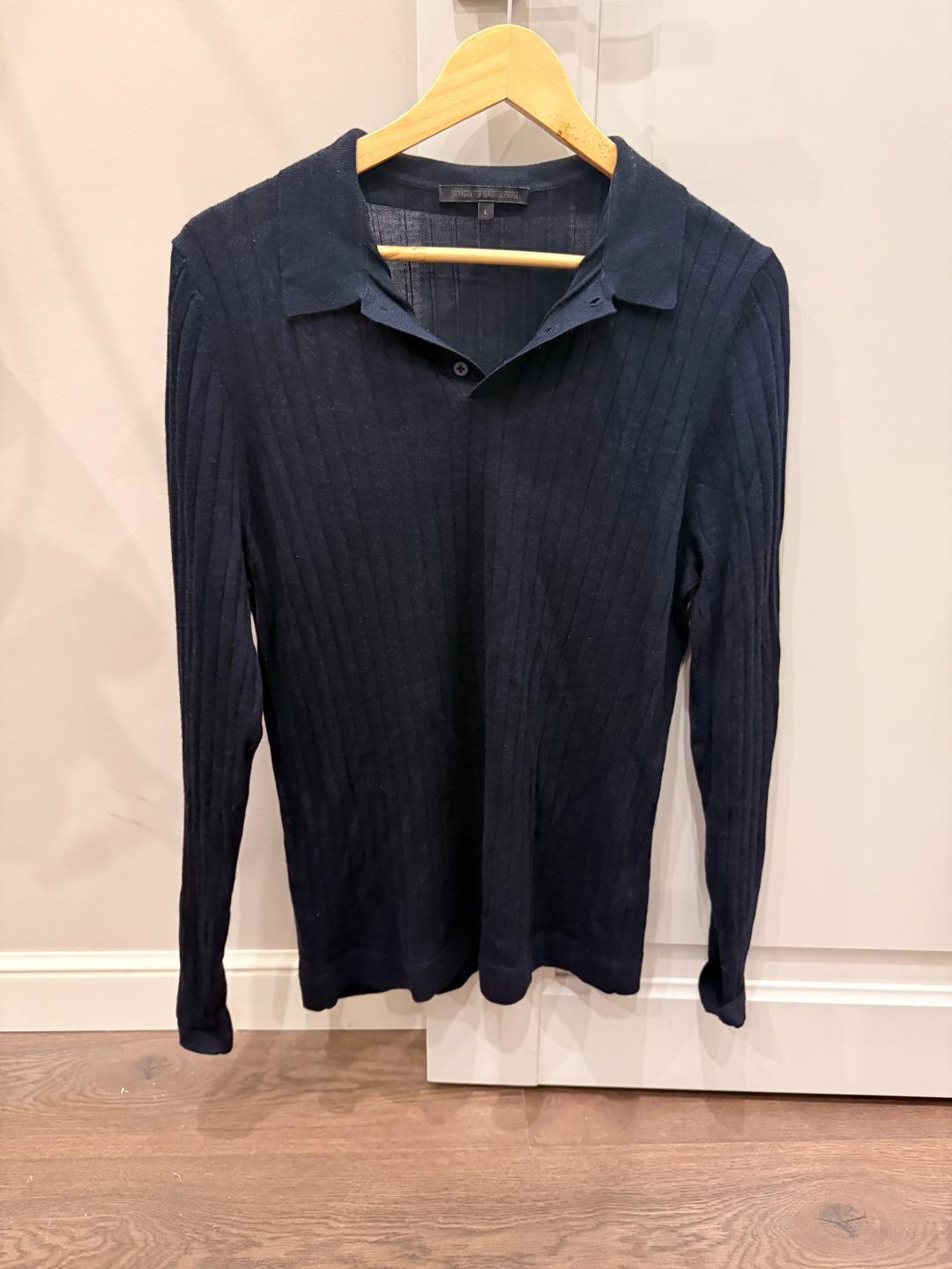 Massimo Dutti Drycorn поло, шерсть. Мужской — фото 2