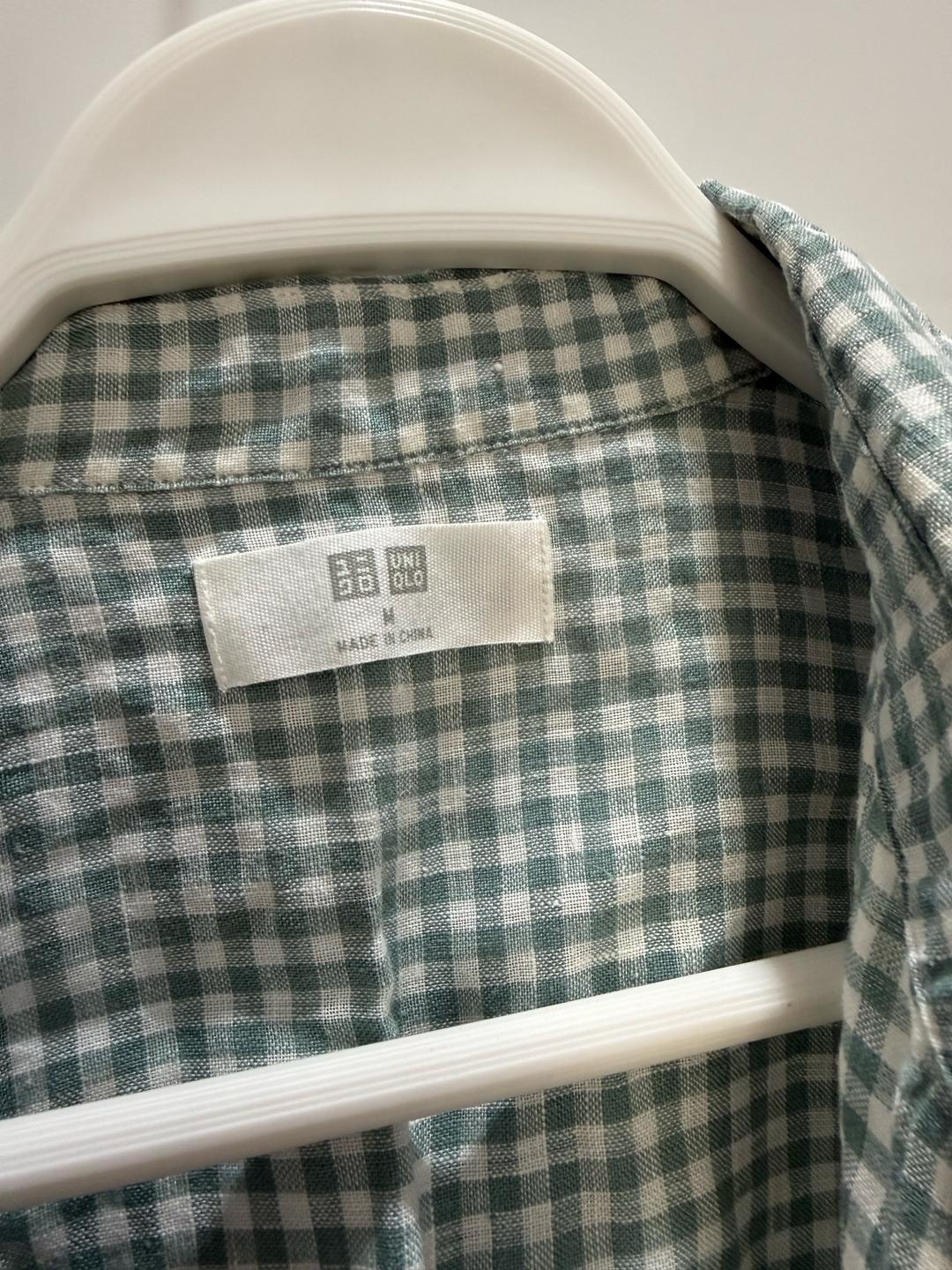 Uniqlo Рубашка лен — фото 2