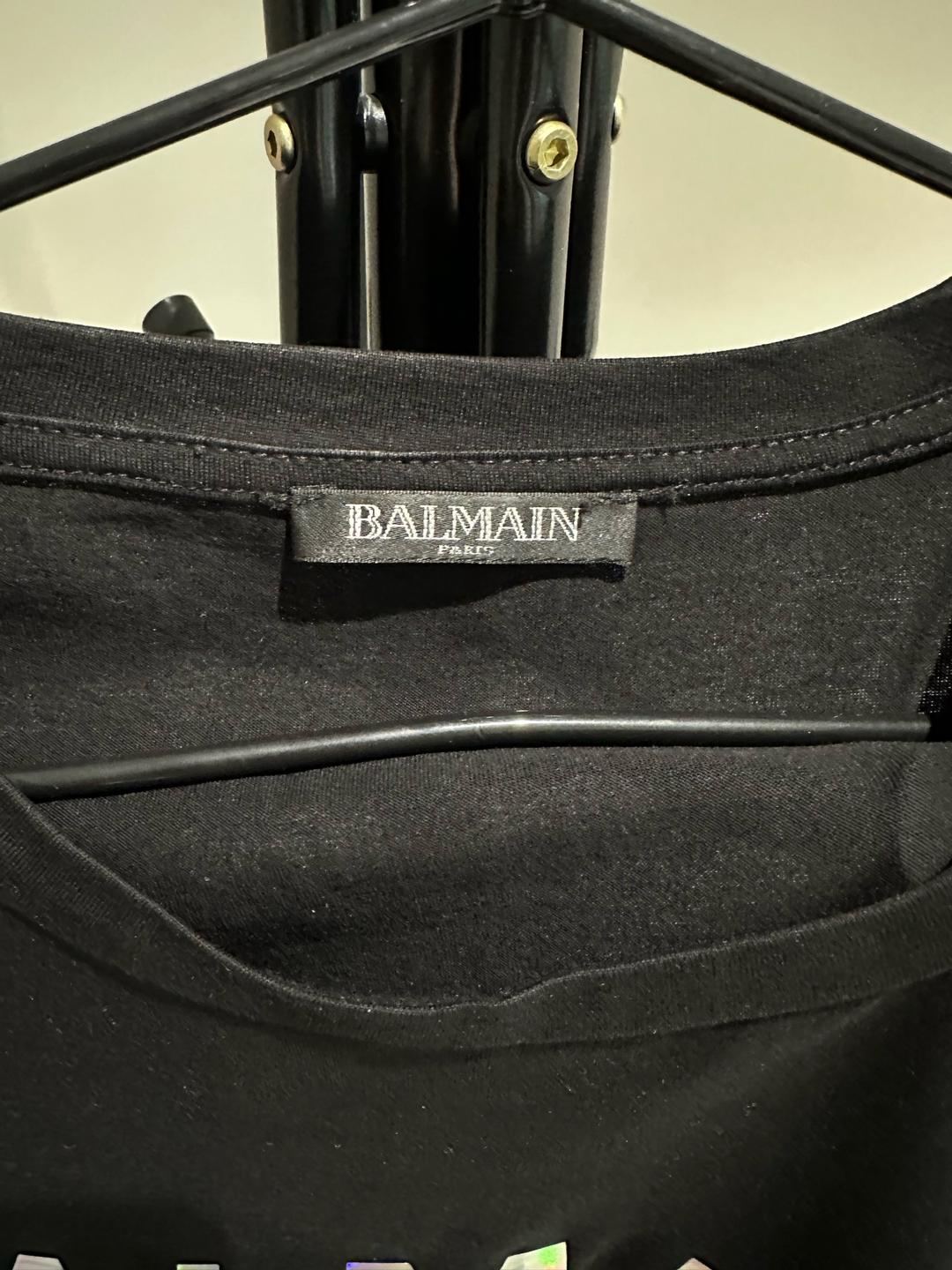 Balmain Мужская футболка Balmain Paris — фото 2