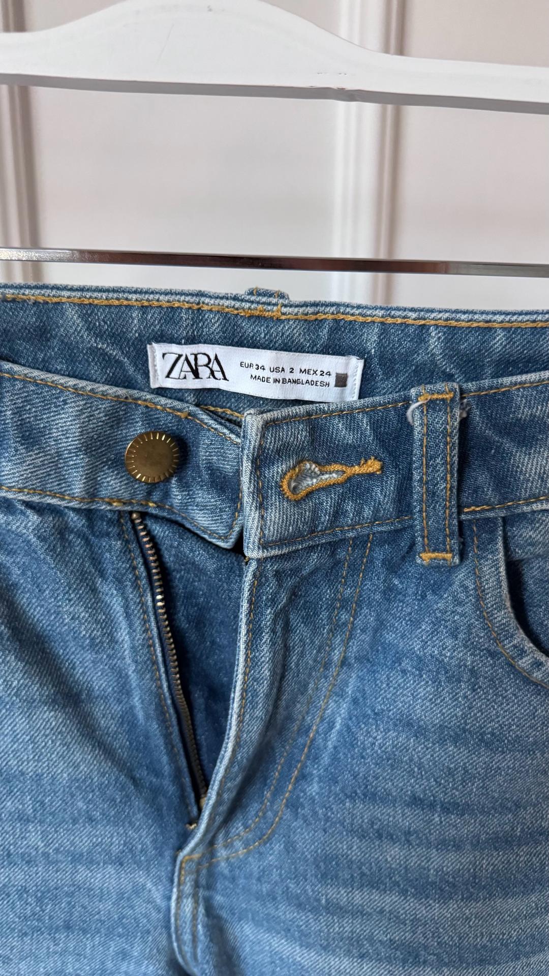 Zara Джинсовые кюлоты Zara — фото 2