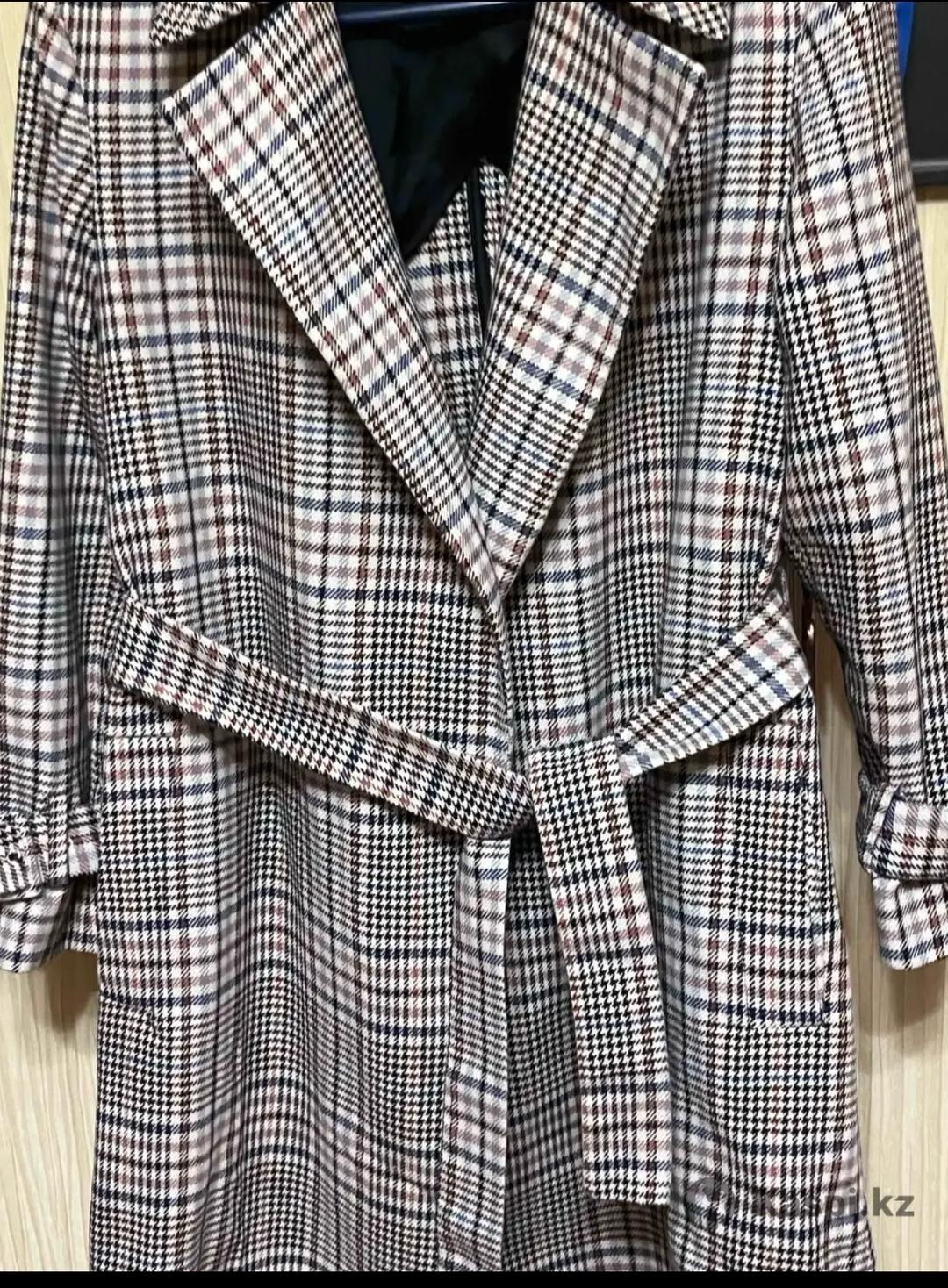 Massimo Dutti Пальто Massimo Dutti в клетку — фото 2