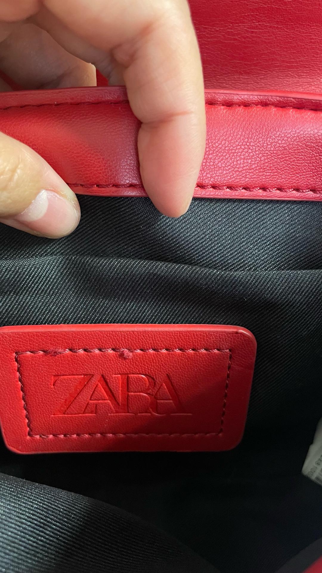 Zara Красная сумка Zara — фото 2