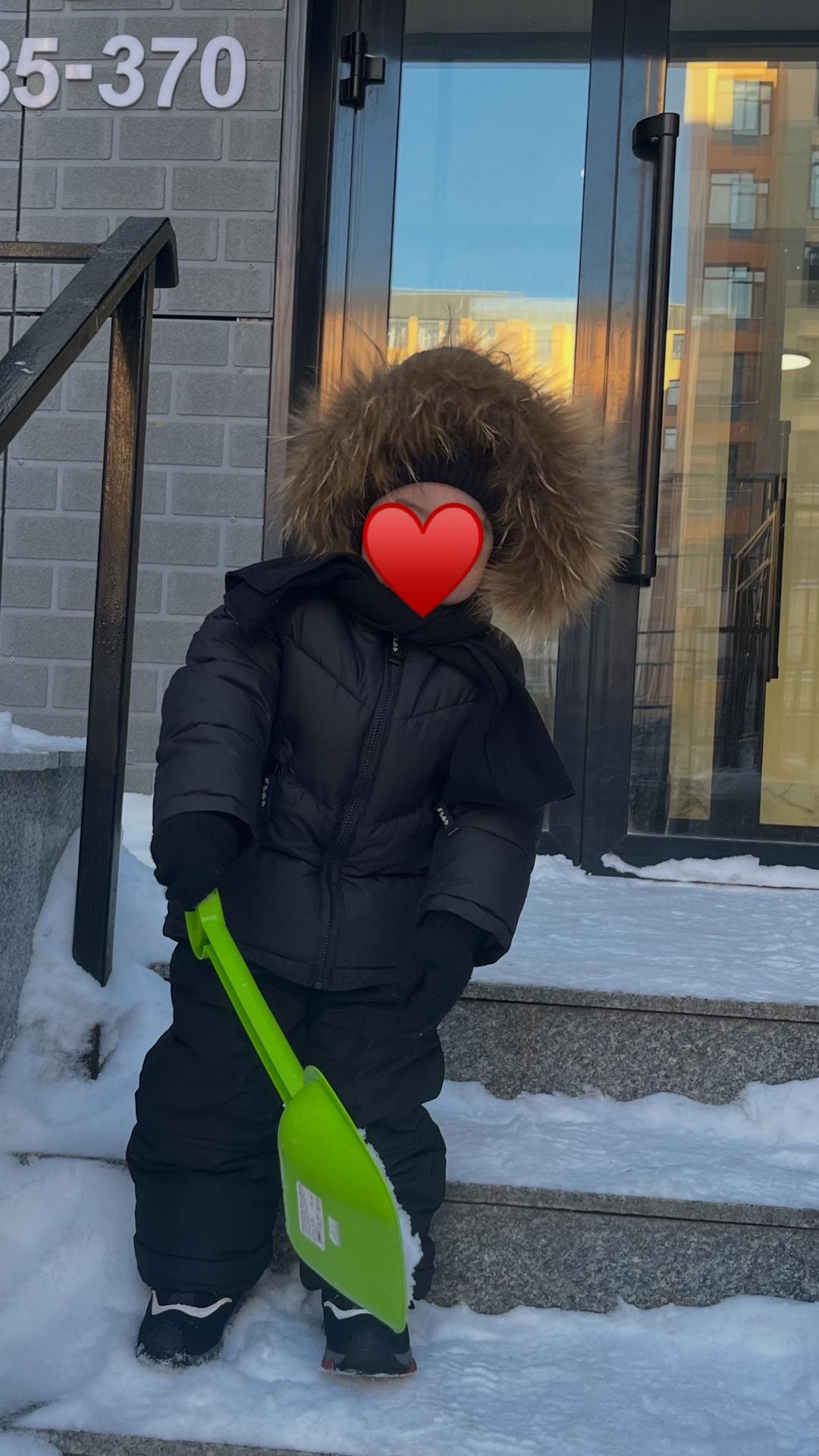 Нет бренда Зимний комбинезон для мальчика — фото 2