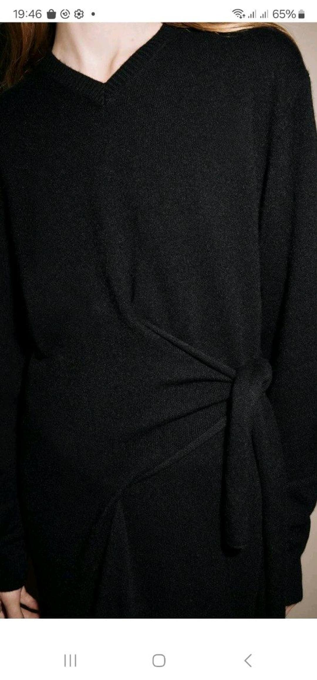 Zara Длинное платье ZARA из 100% кашемира — фото 2
