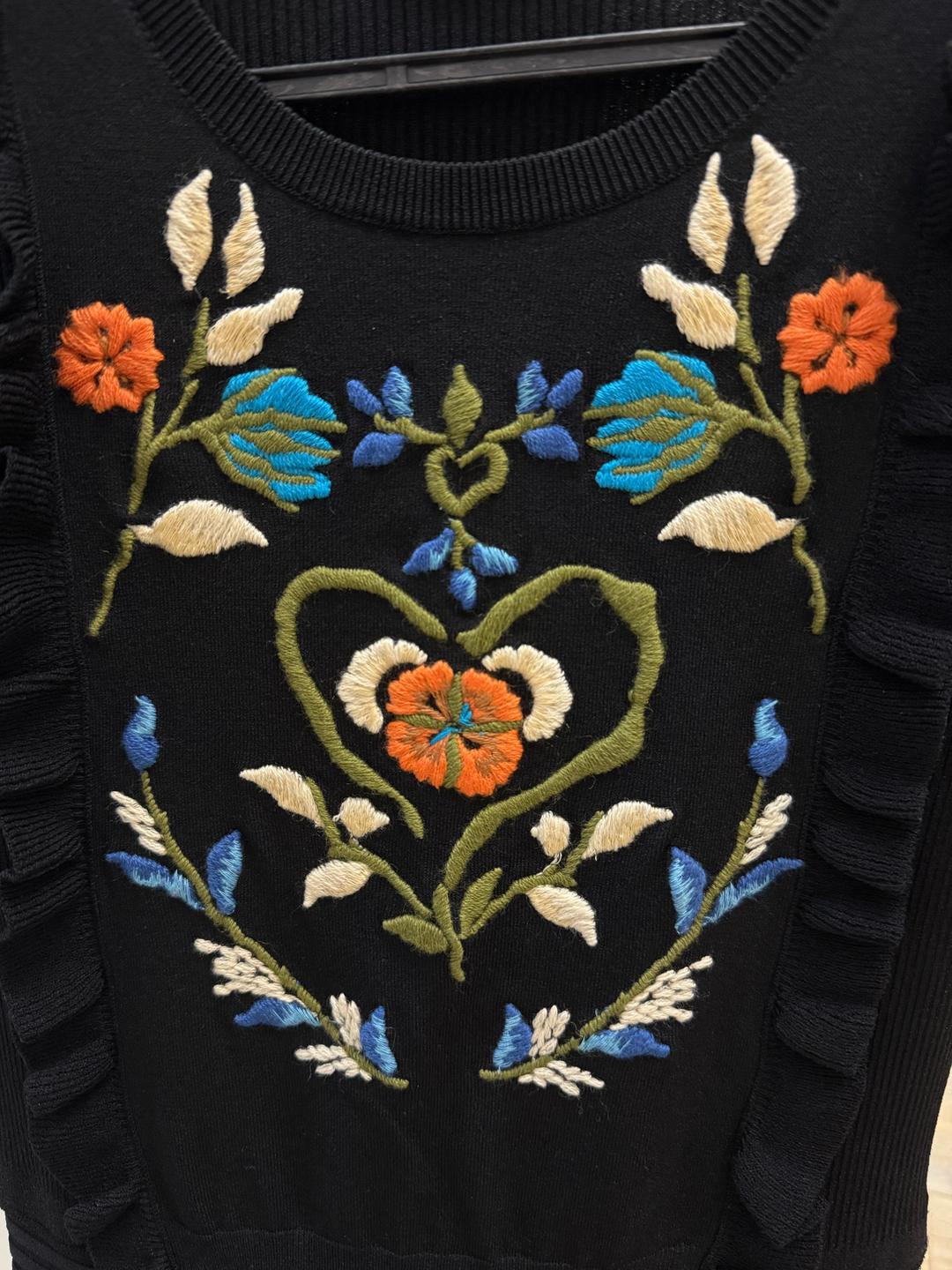 Valentino Платье с вышивкой Red Valentino — фото 2