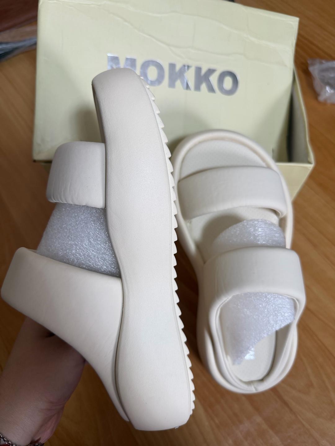 mokko Шлепки молочные — фото 2