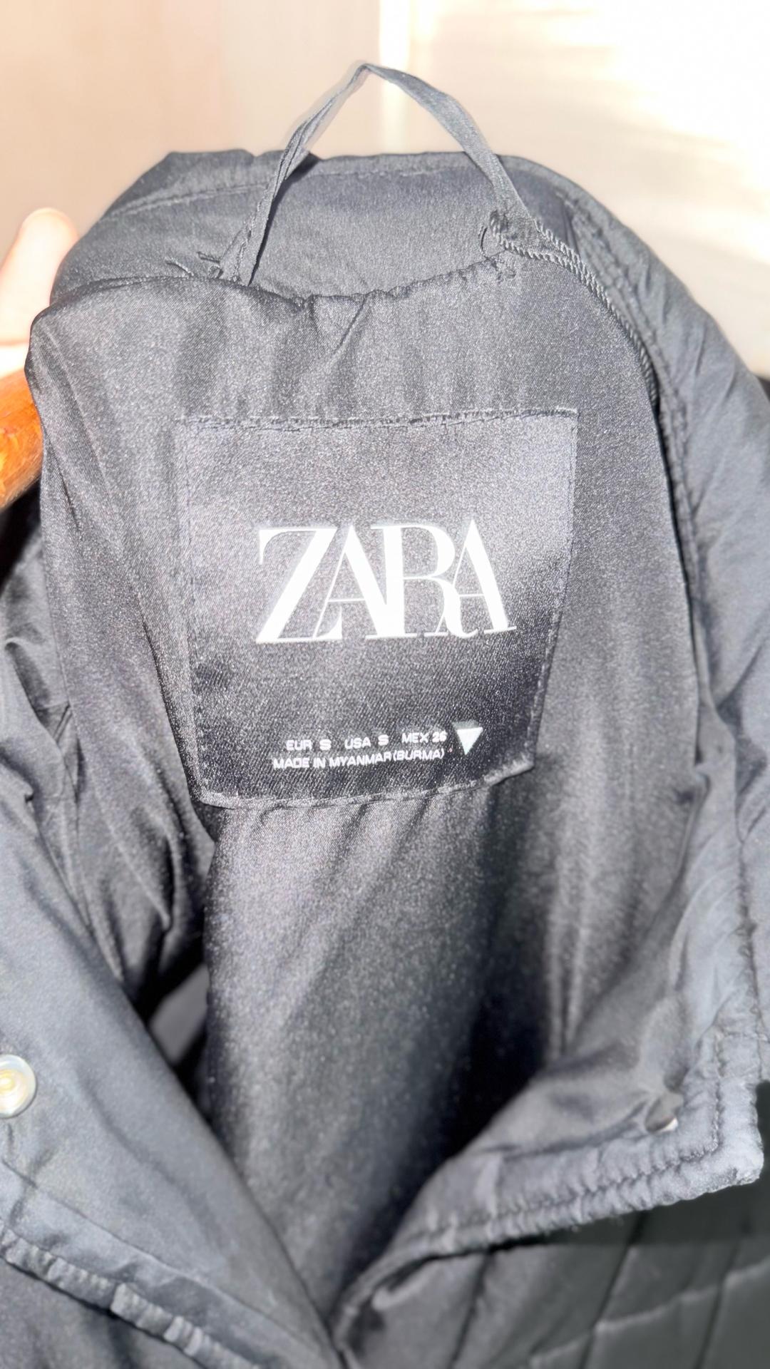 Zara Пальто стеганное Зара — фото 2