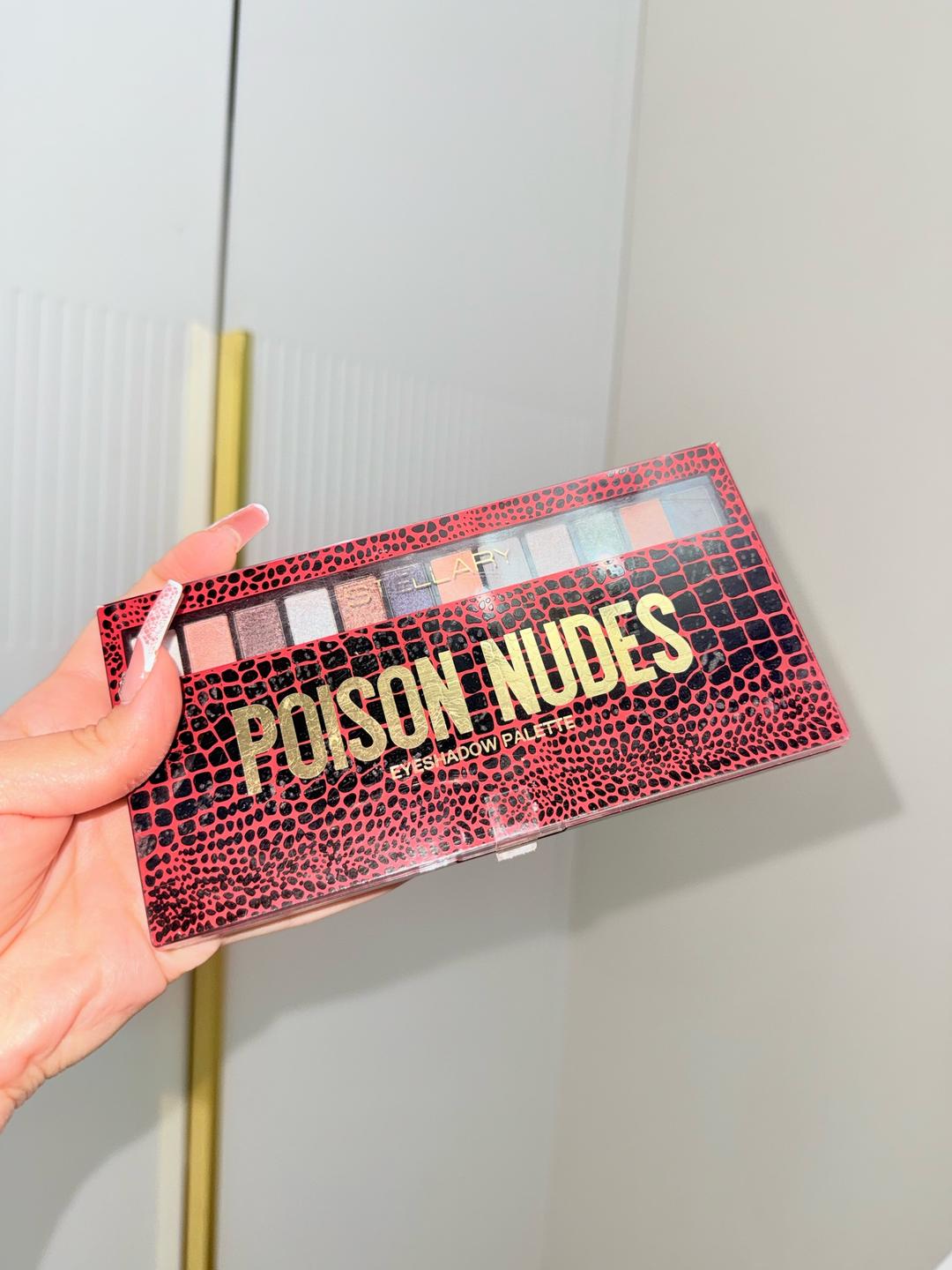 Stellary Палетка теней Stellary Poison Nudes — фото 2