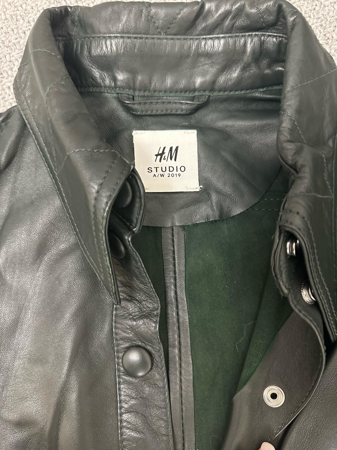 H&M Кожаное платье H&M — фото 2