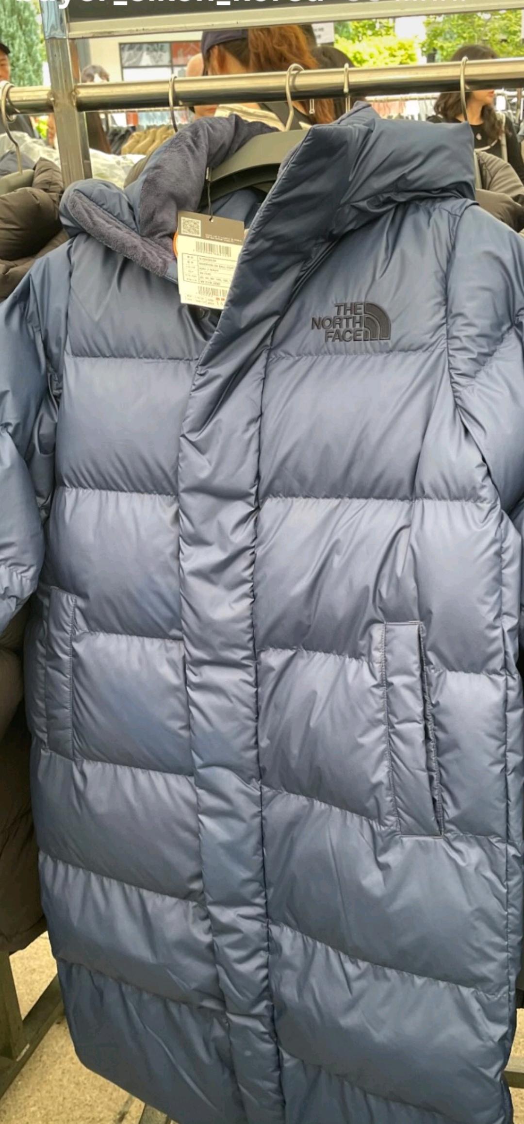 The North Face Длинное пальто пуховик The north face унисекс  модель мужчинам рр М, девушкам Л — фото 2
