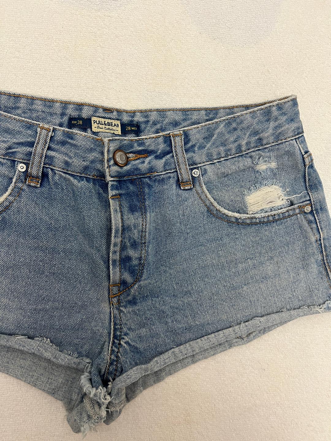 Pull & Bear Джинсовые шорты Pull&Bear — фото 2