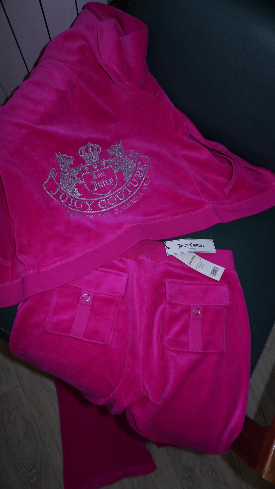 Juicy Couture Велюровый спортивный костюм Juicy Couture — фото 2
