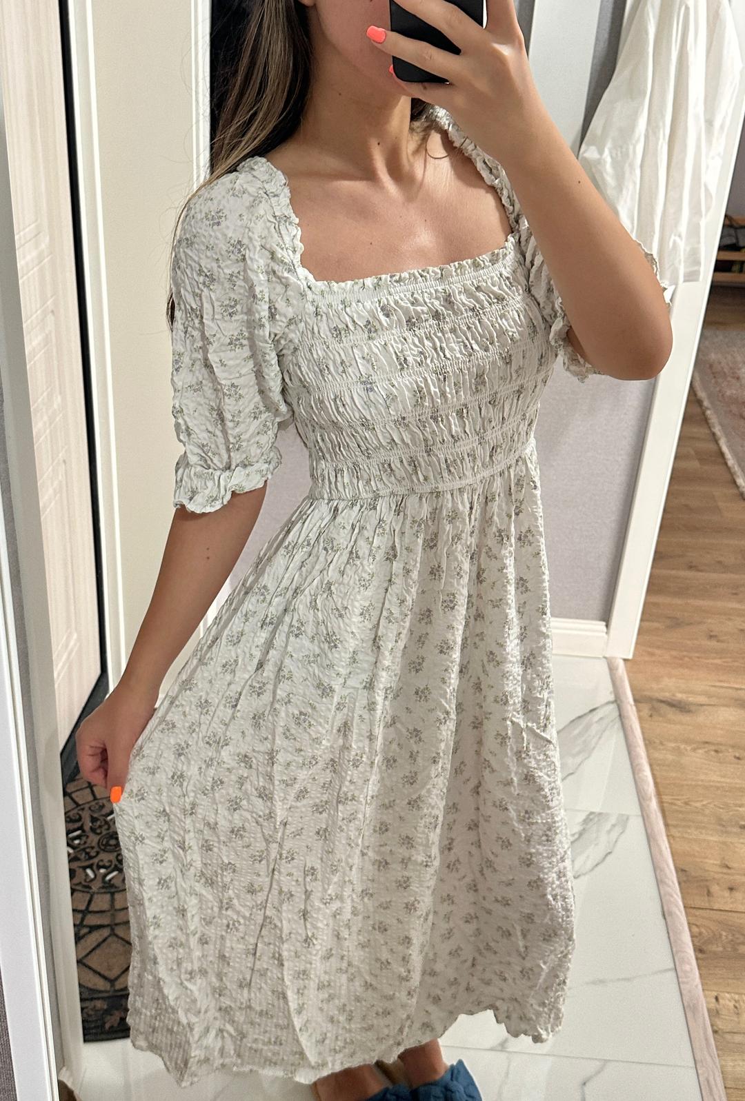 H&M Белое платье H&M — фото 2